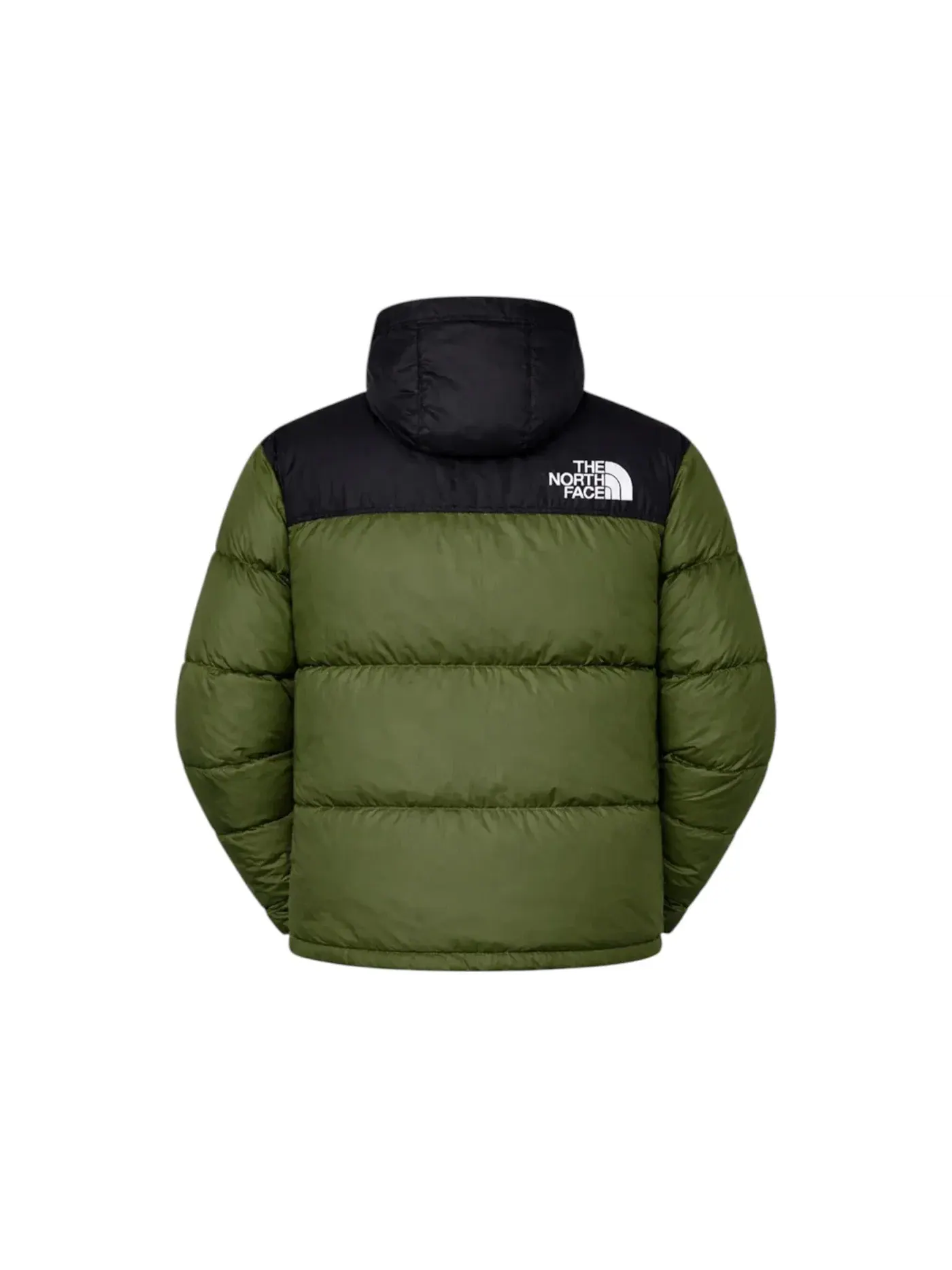 Мужская куртка с принтом 1996 Retro Nuptse The North Face — изображение 2 из 2, зеленый