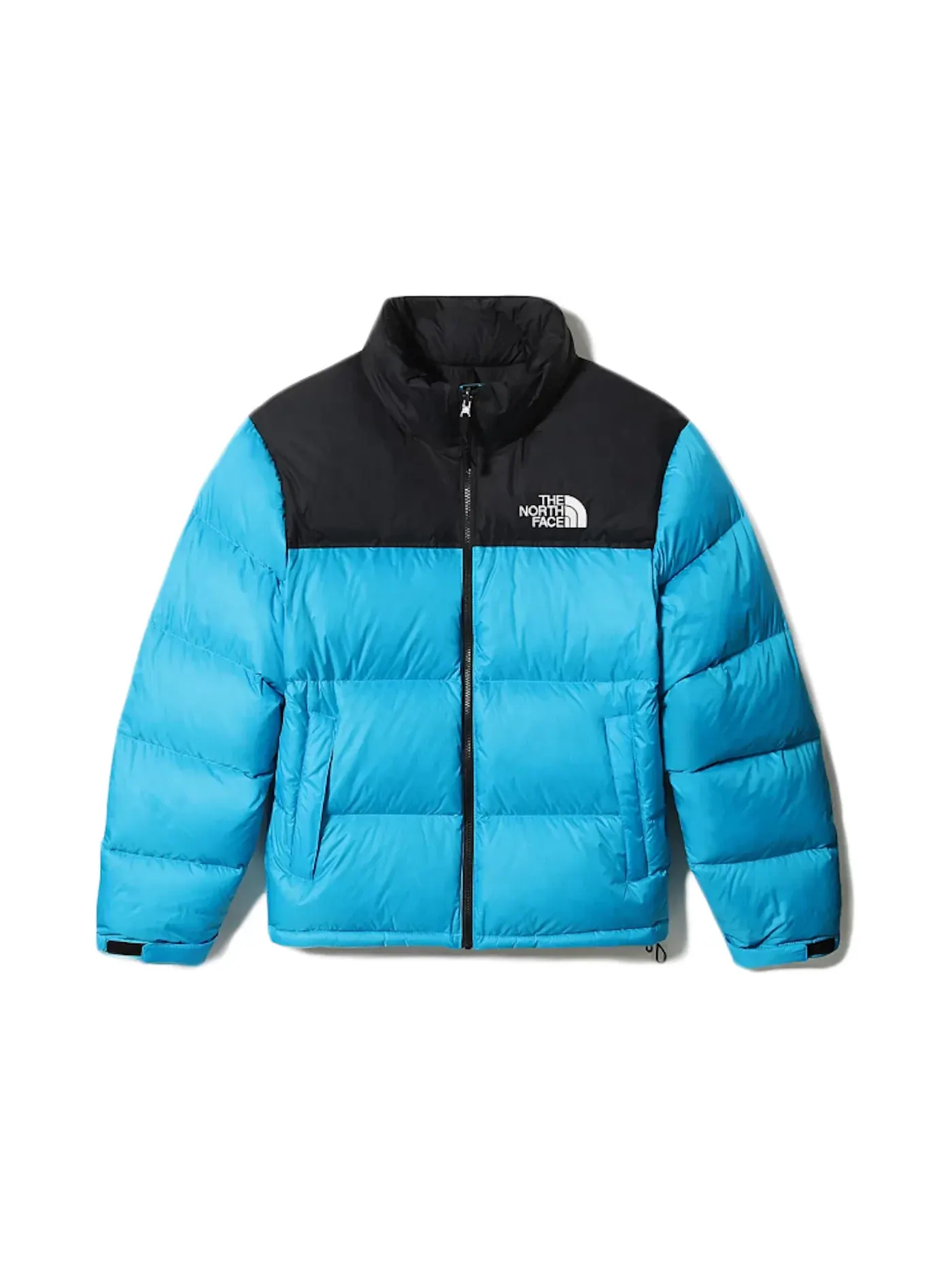 Мужская куртка с принтом 1996 Retro Nuptse Packable Jacket The North Face — изображение 1 из 2, синий/синий
