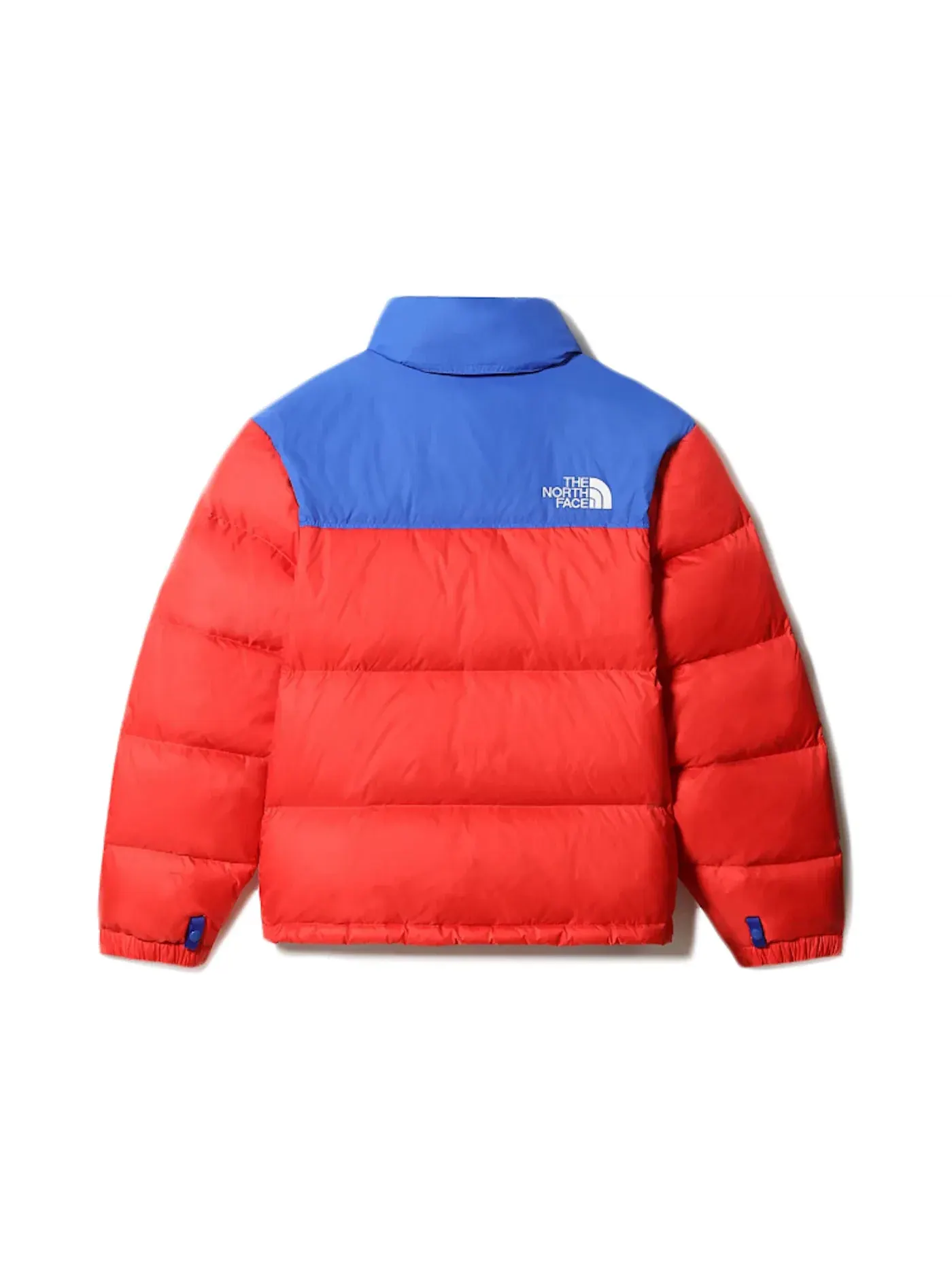 Мужская куртка утепленная пуховая 1996 Retro Nuptse Packable The North Face — изображение 2 из 2, красный/синий