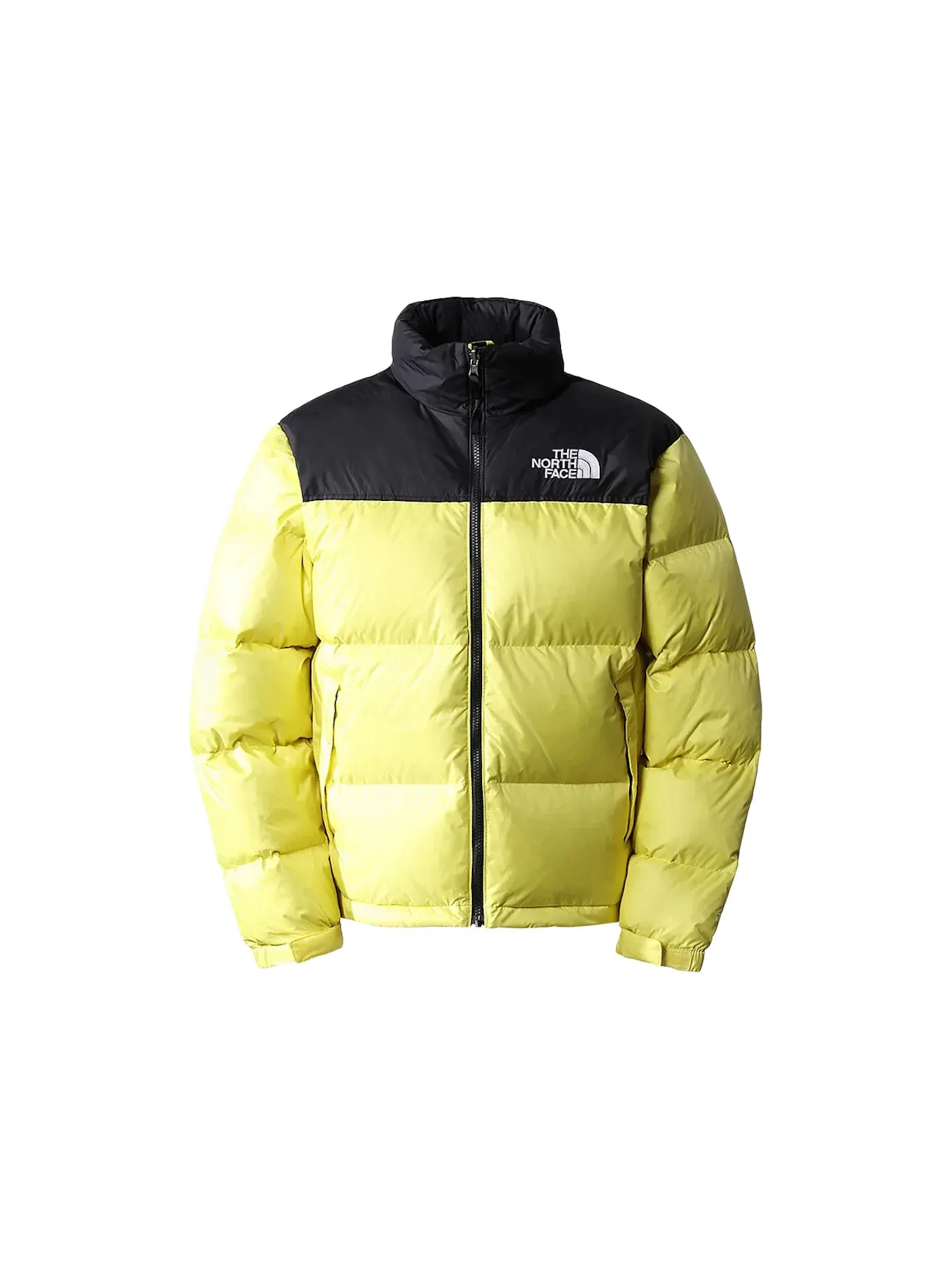 Мужская куртка пуховая с принтом 1996 Retro Nuptse Packable The North Face — изображение 1 из 2, желтый