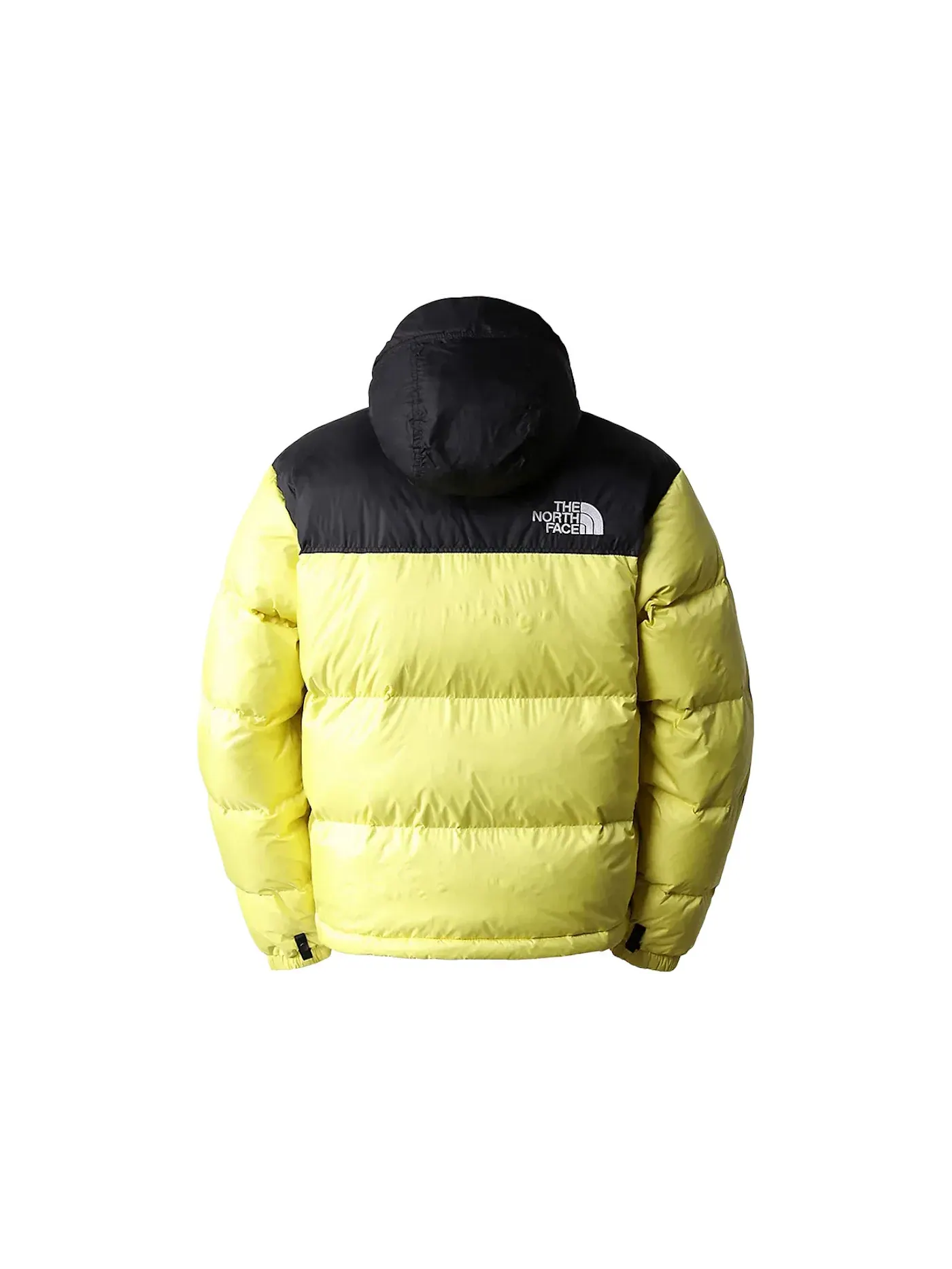 Мужская куртка пуховая с принтом 1996 Retro Nuptse Packable The North Face — изображение 2 из 2, желтый