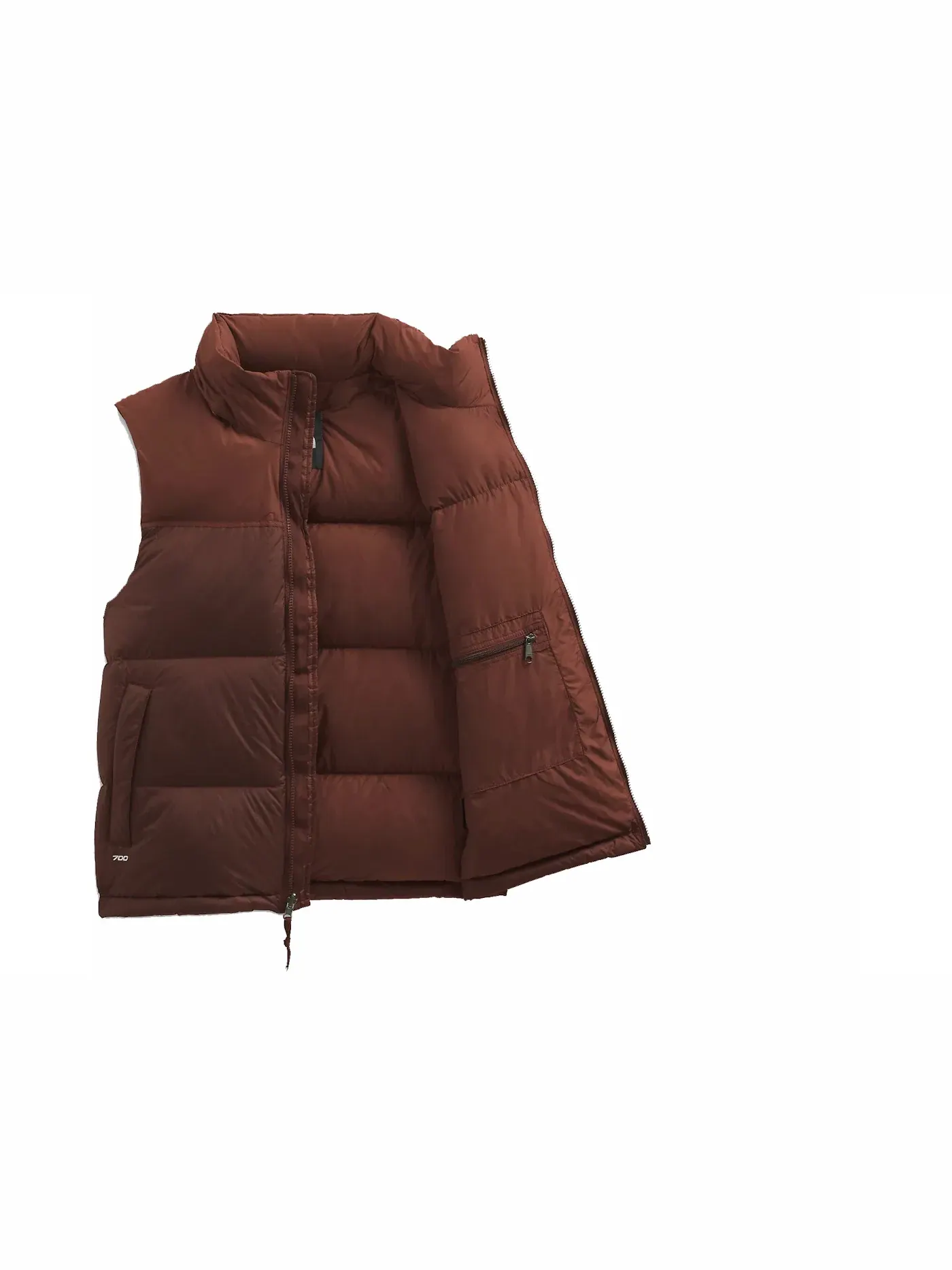 Мужской жилет утепленный The North Face 1996 Retro Nuptse Vest — изображение 2 из 2, коричневый