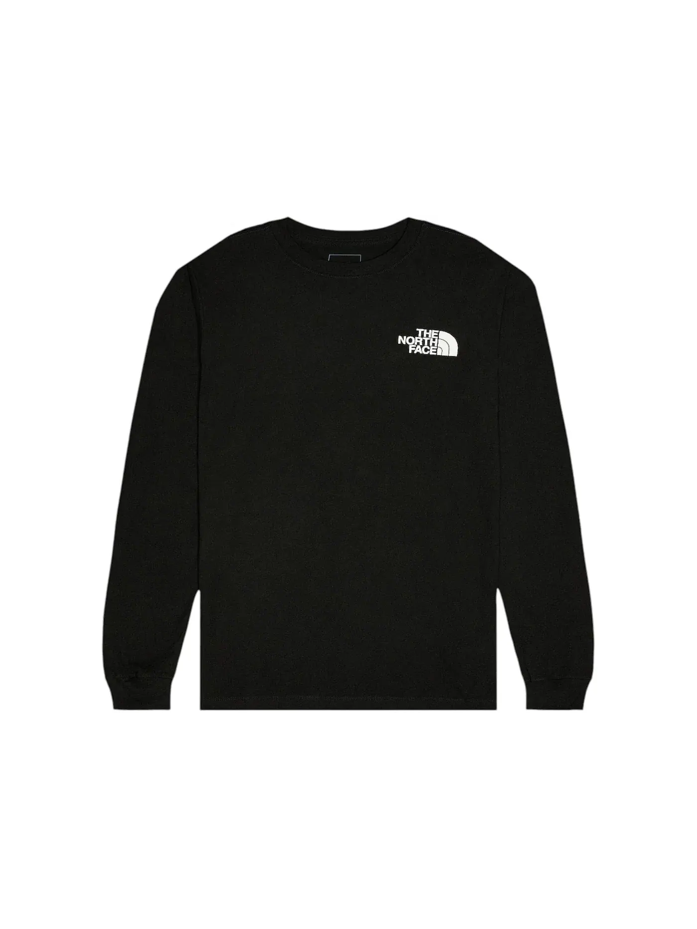 Мужская футболка с длинным рукавом The North Face — изображение 1 из 1, черный/белый
