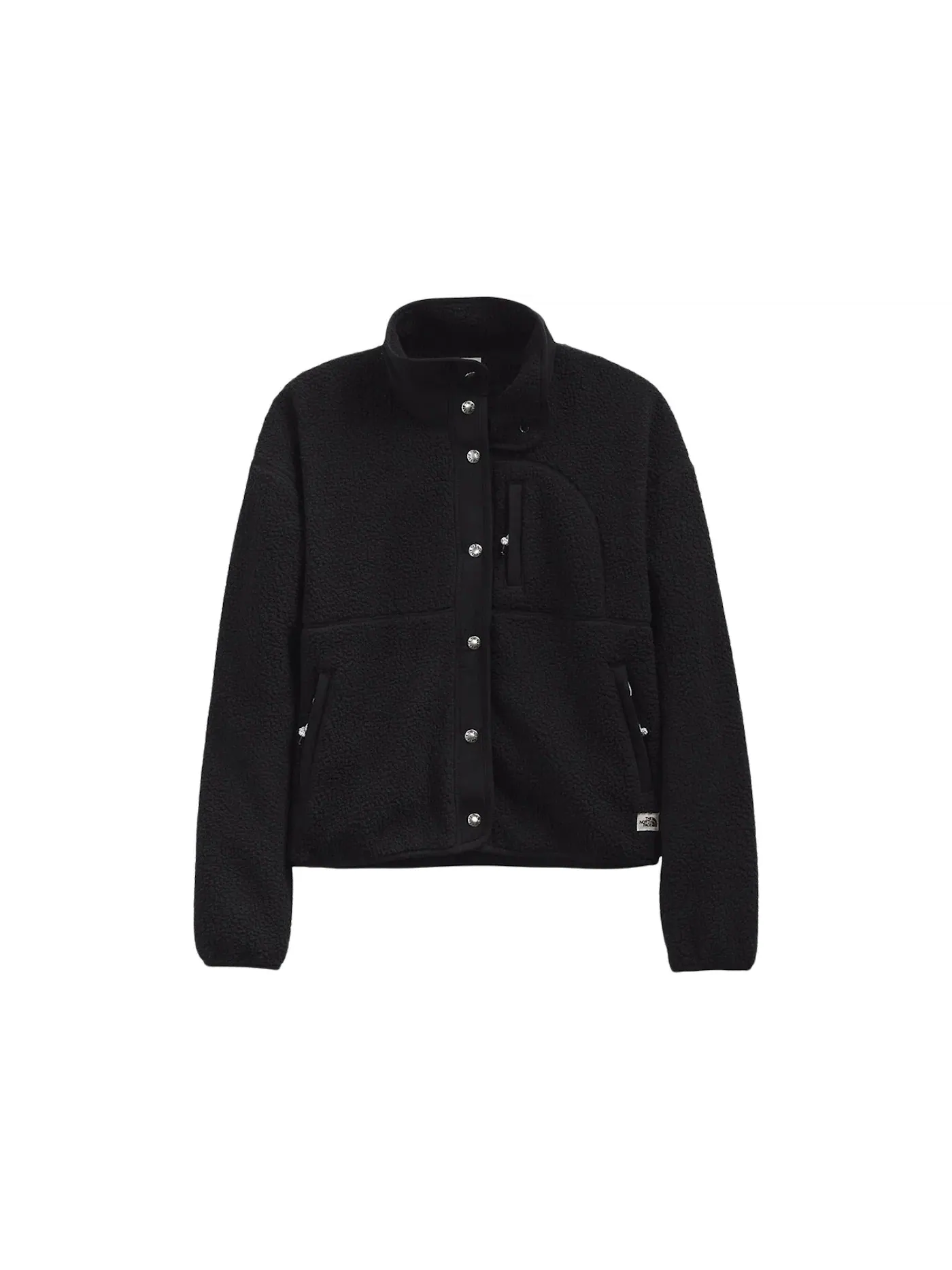 Женская куртка с принтом Cragmont Snap Button-Up The North Face — изображение 1 из 2, черный