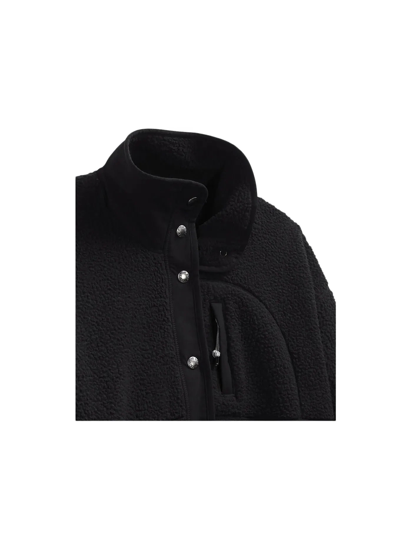 Женская куртка с принтом Cragmont Snap Button-Up The North Face — изображение 2 из 2, черный