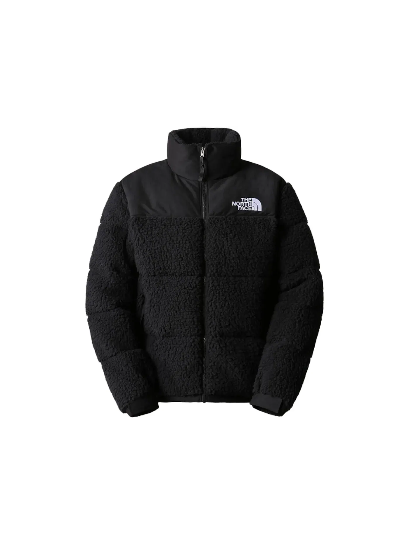 Мужская куртка с принтом Nuptse Jacket The North Face — изображение 1 из 1, черный