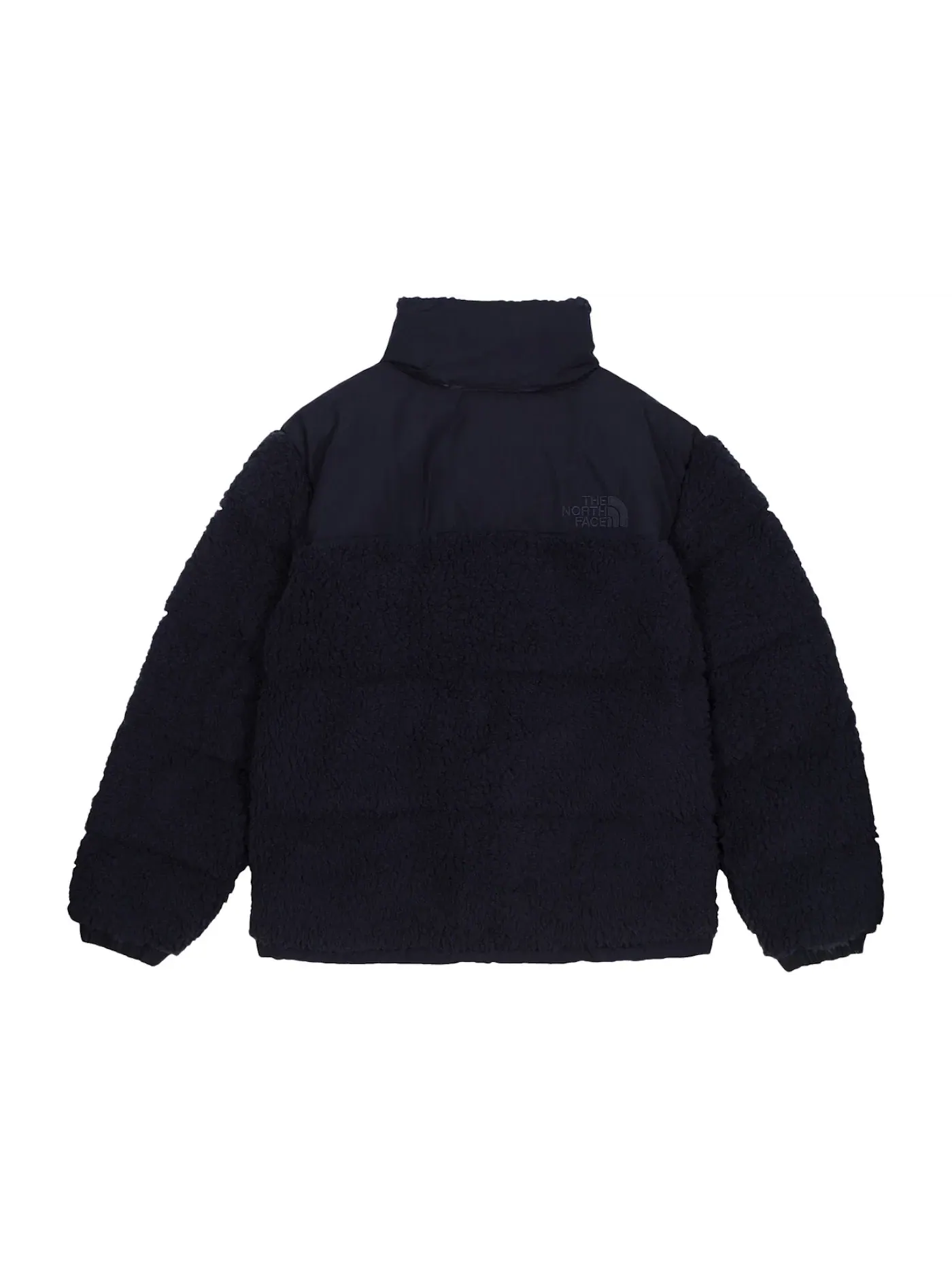 Мужская куртка с высоким ворсом Nuptse The North Face — изображение 2 из 2, темно-синий