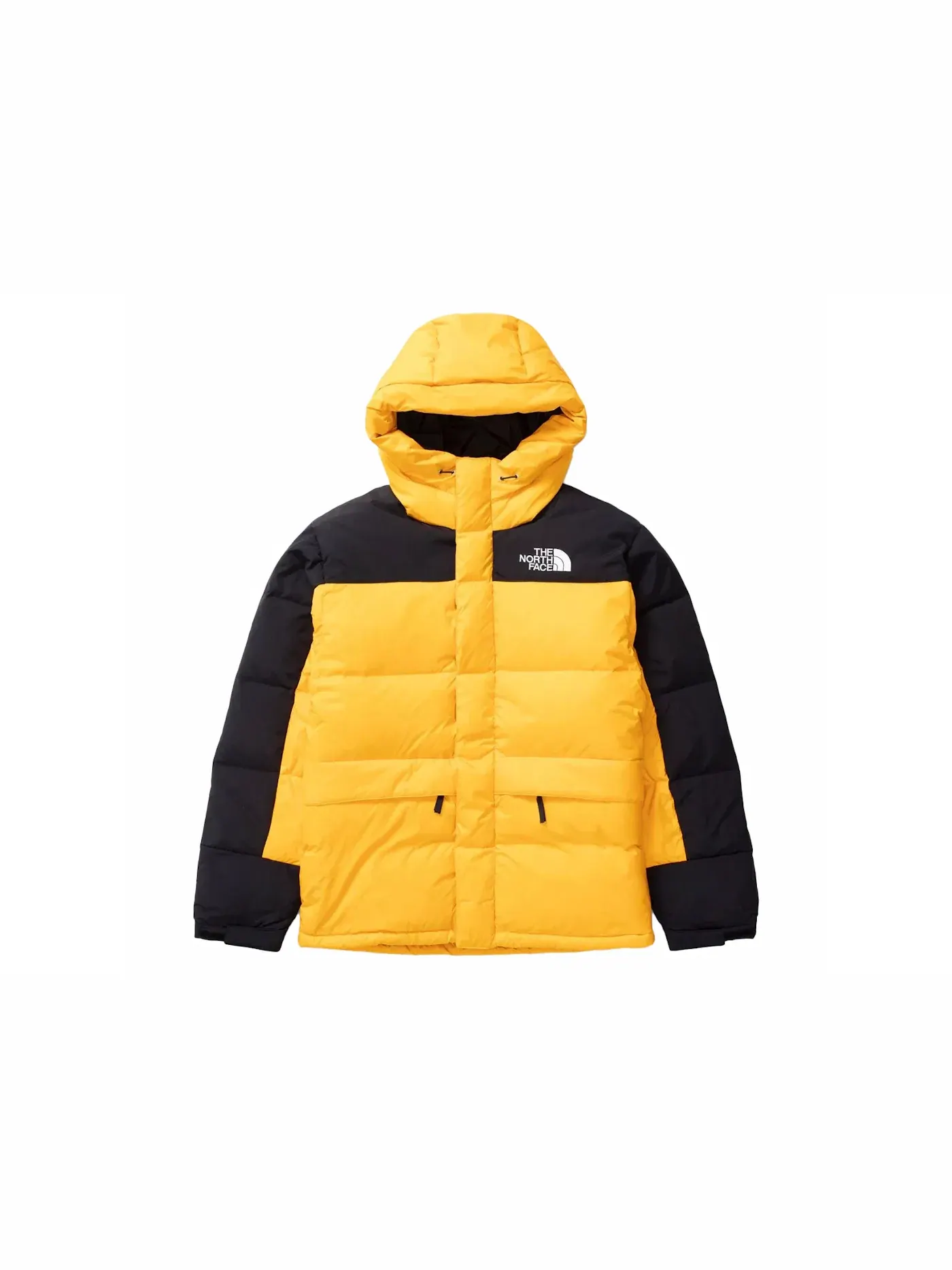 Мужская куртка-пуховик The North Face Himalayan Down Parka — изображение 1 из 2, желтый/черный