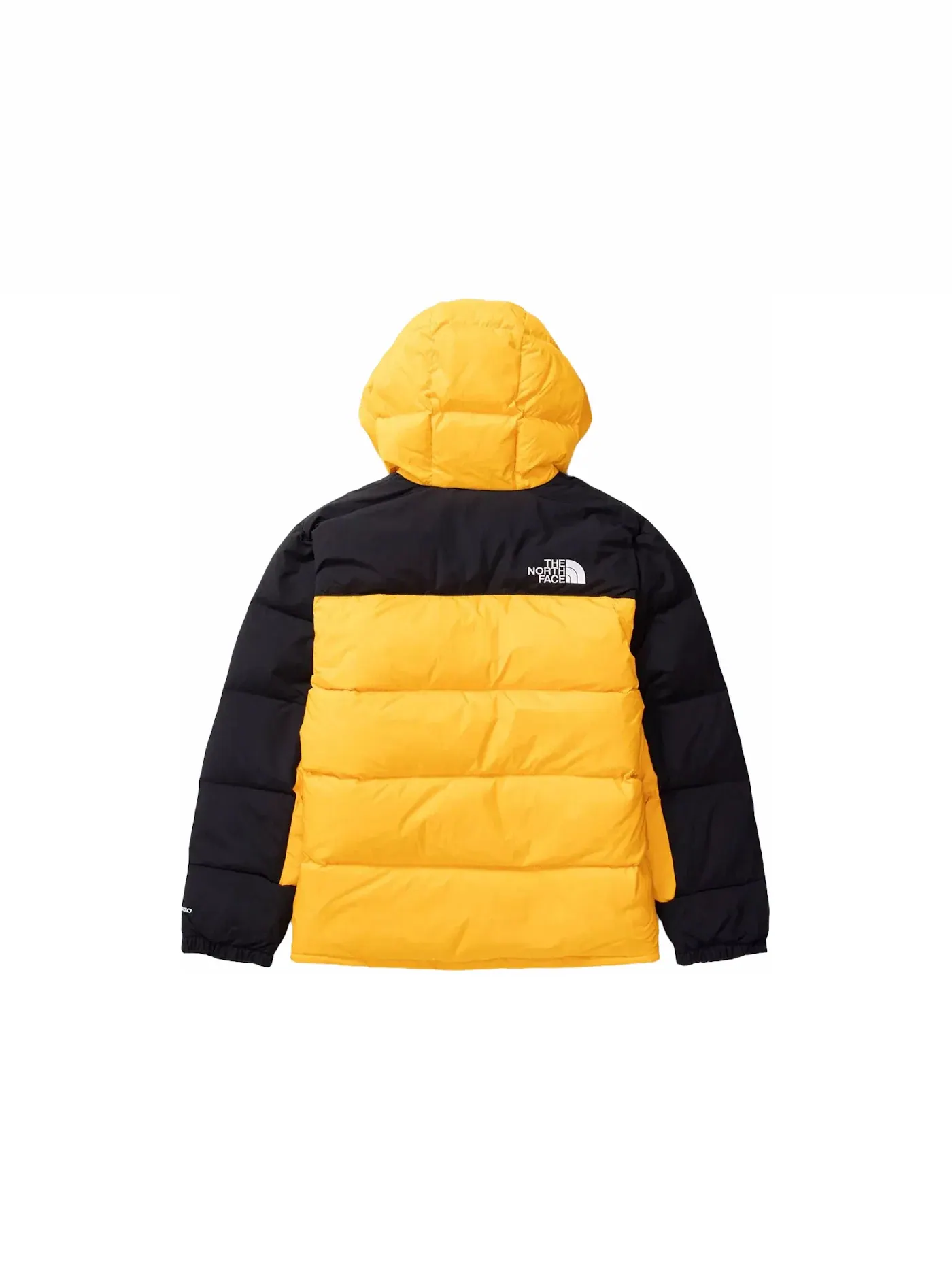 Мужская куртка-пуховик The North Face Himalayan Down Parka — изображение 2 из 2, желтый/черный