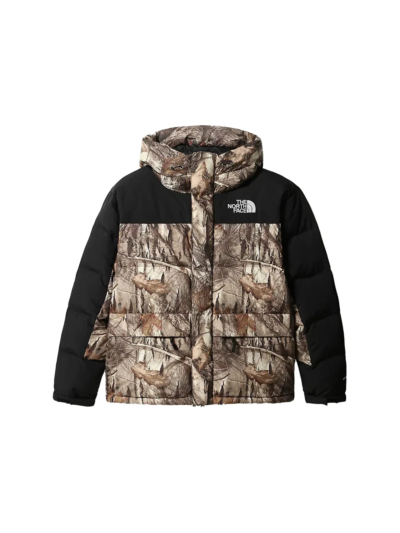 Мужская куртка с принтом Himalayan Goose Down 550 Fill Jacket The North Face — изображение 1 из 2, бежевый