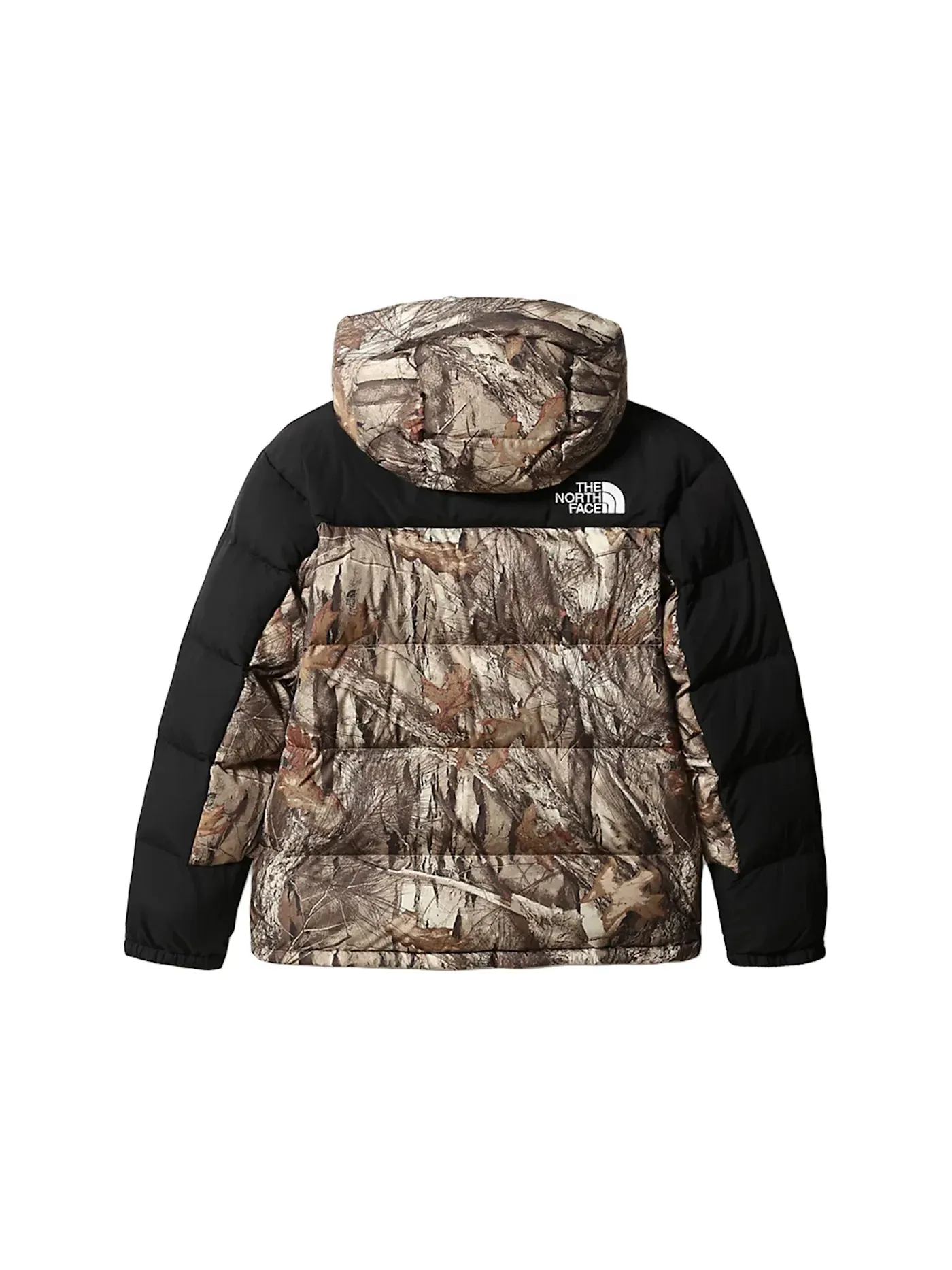 Мужская куртка с принтом Himalayan Goose Down 550 Fill Jacket The North Face — изображение 2 из 2, бежевый