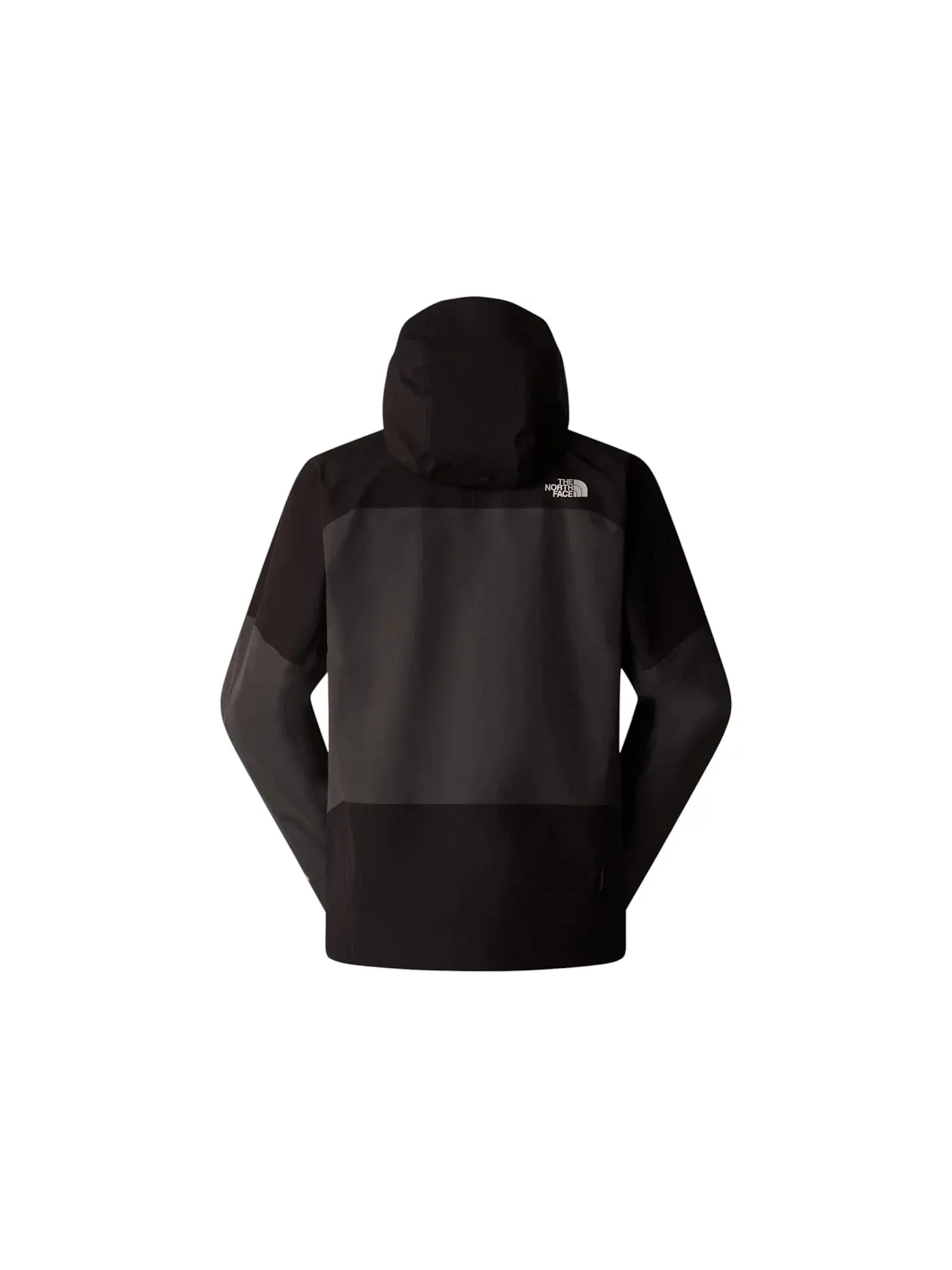 Мужская куртка-пуховик с капюшоном The North Face — изображение 2 из 2, серый/черный