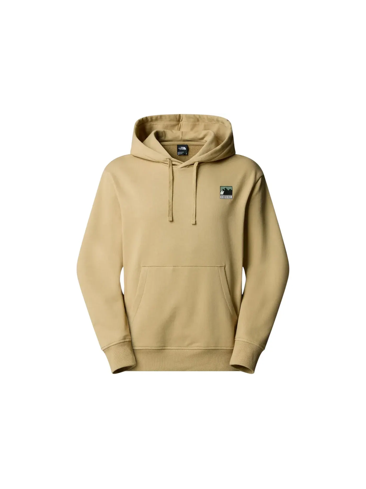Мужская худи с капюшоном свободного кроя The North Face — изображение 1 из 2, хаки