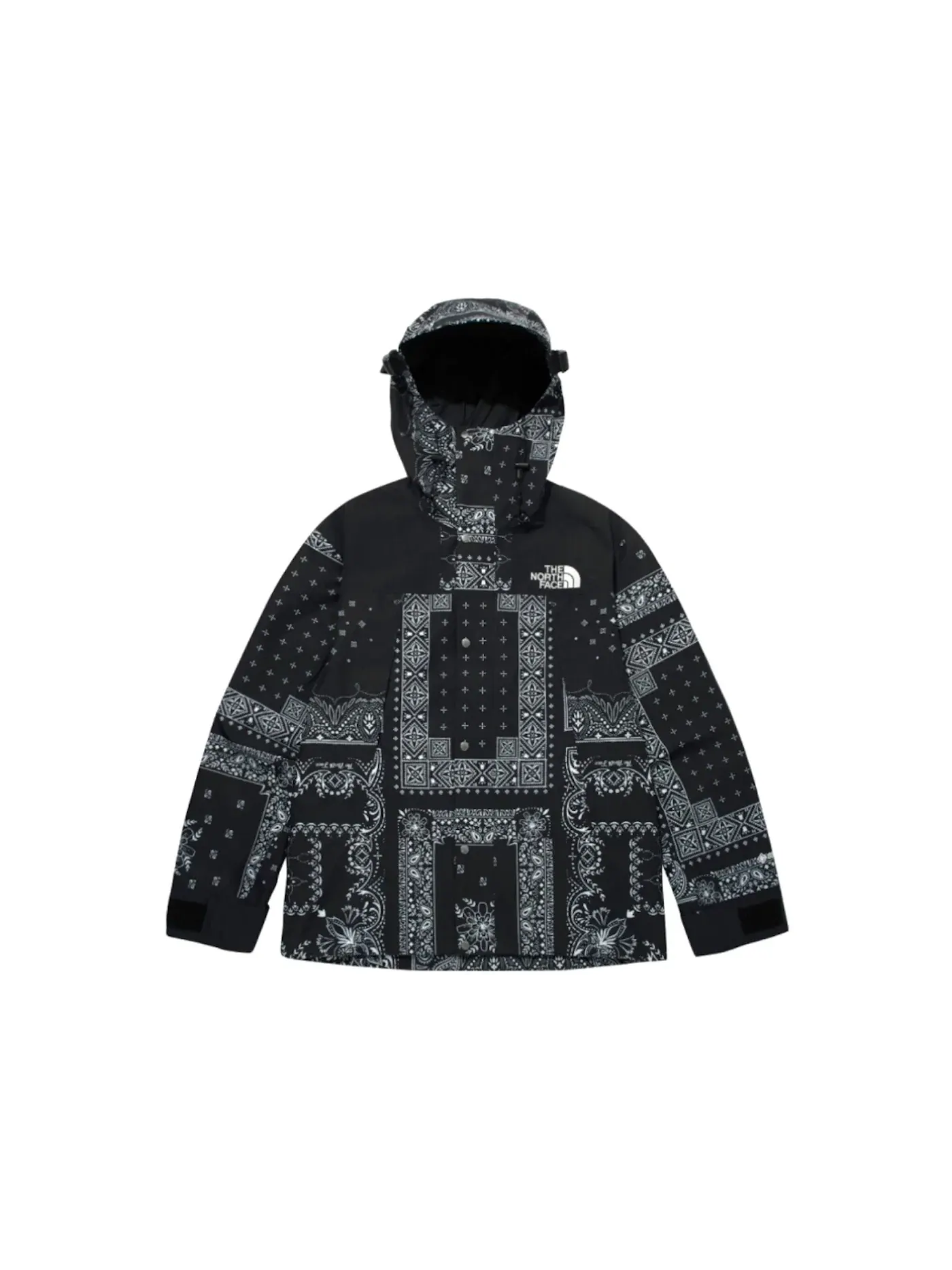 Мужская куртка с принтом Paisley Mountain The North Face — изображение 1 из 2, черный