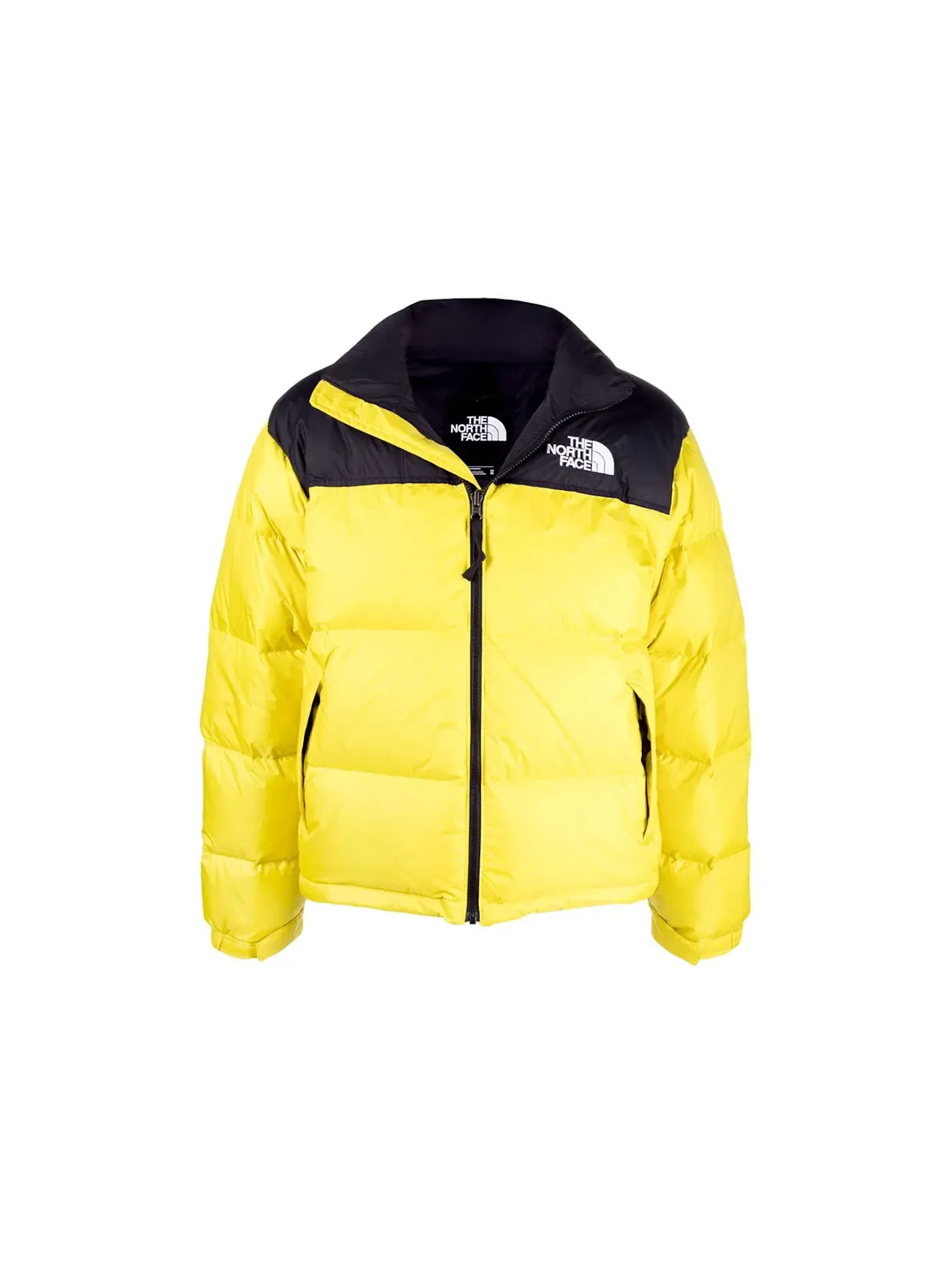 Мужская куртка-пуховик с капюшоном Nuptse 1996 The North Face — изображение 1 из 1, желтый черный