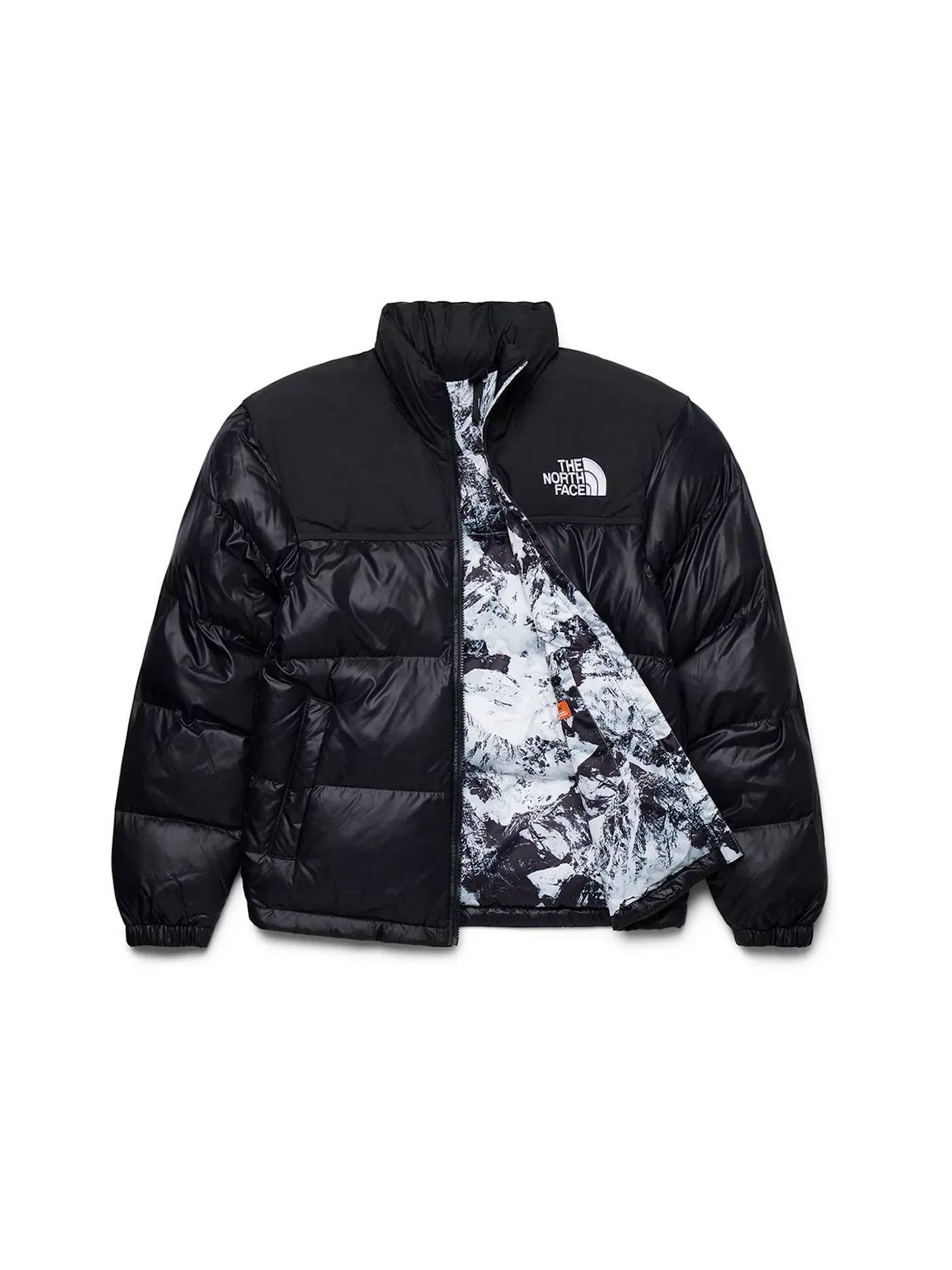 Мужская куртка из пуха с капюшоном Nuptse On Ball The North Face — изображение 2 из 4, черный
