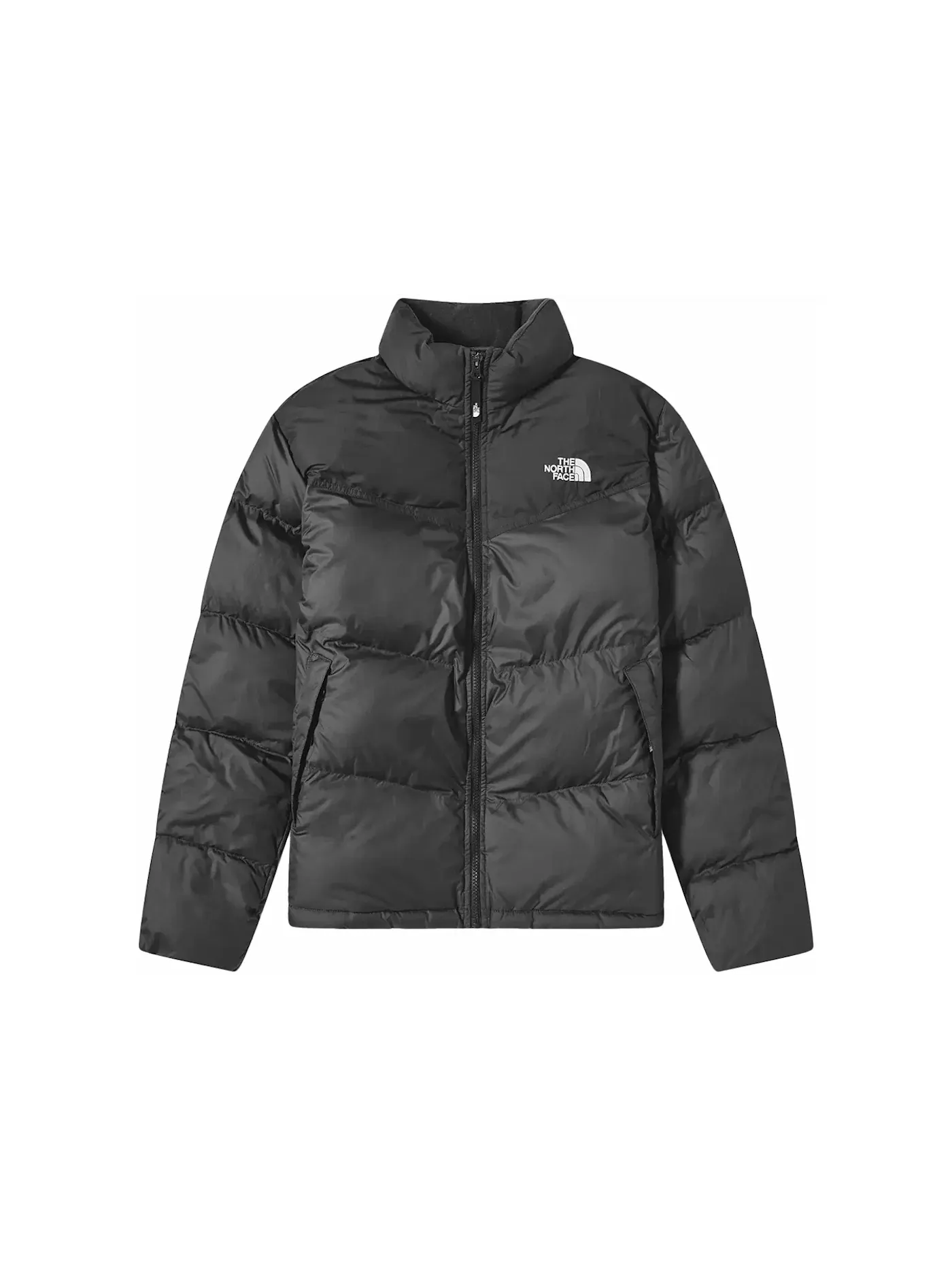 Мужская куртка-пуховик с принтом Saikuru Puffer Jacket The North Face — изображение 1 из 1, черный