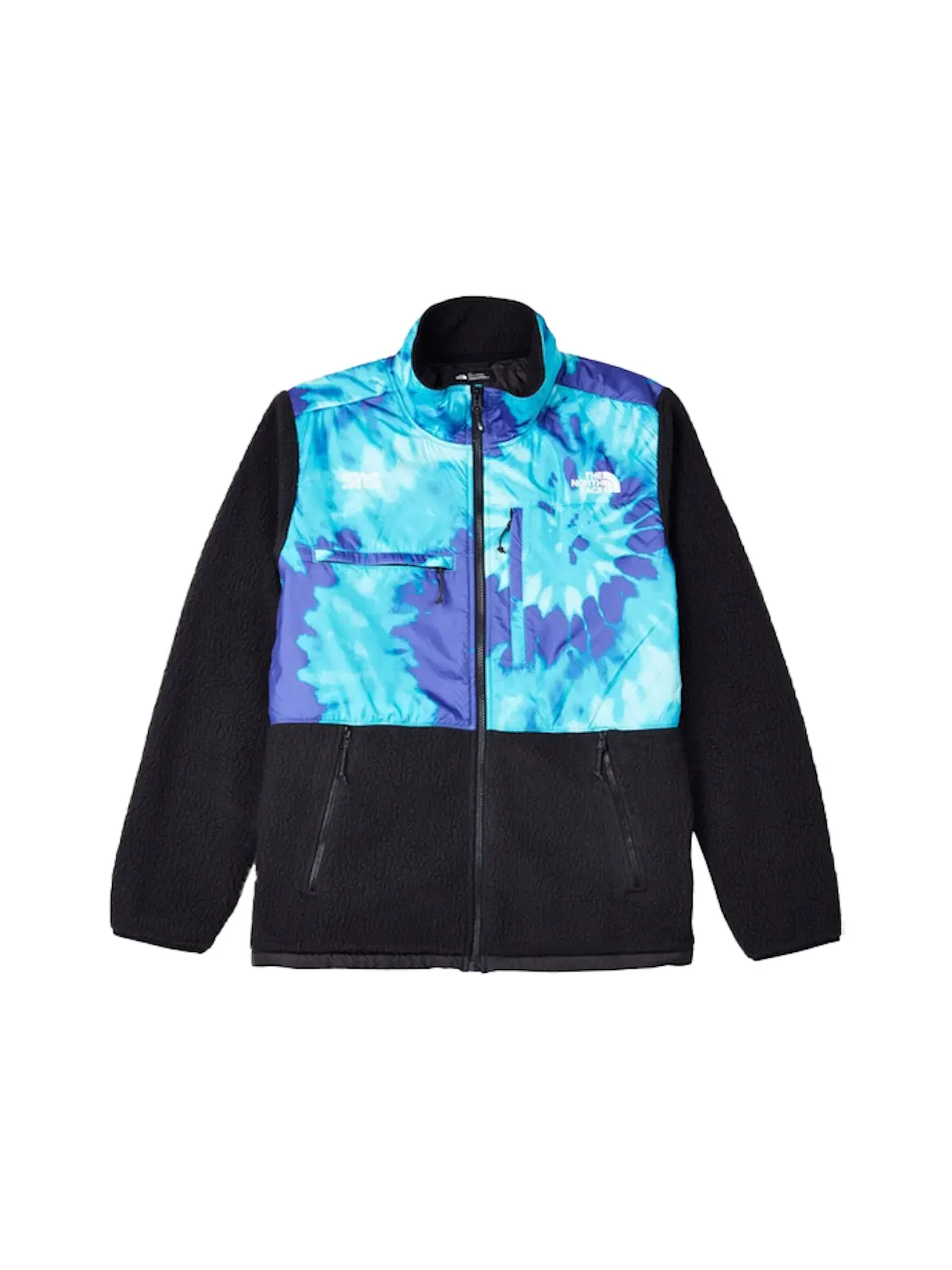 Мужская куртка флисовая с принтом Denali Fleece Jacket The North Face — изображение 1 из 1, синий