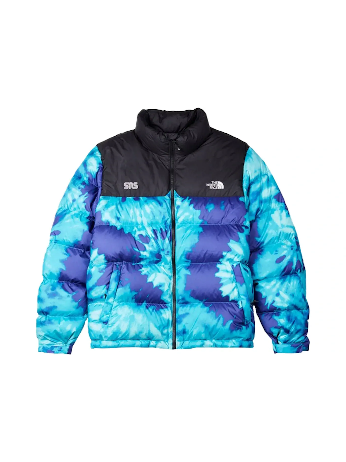 Мужская куртка с принтом Nuptse Jacket The North Face — изображение 1 из 1, синий