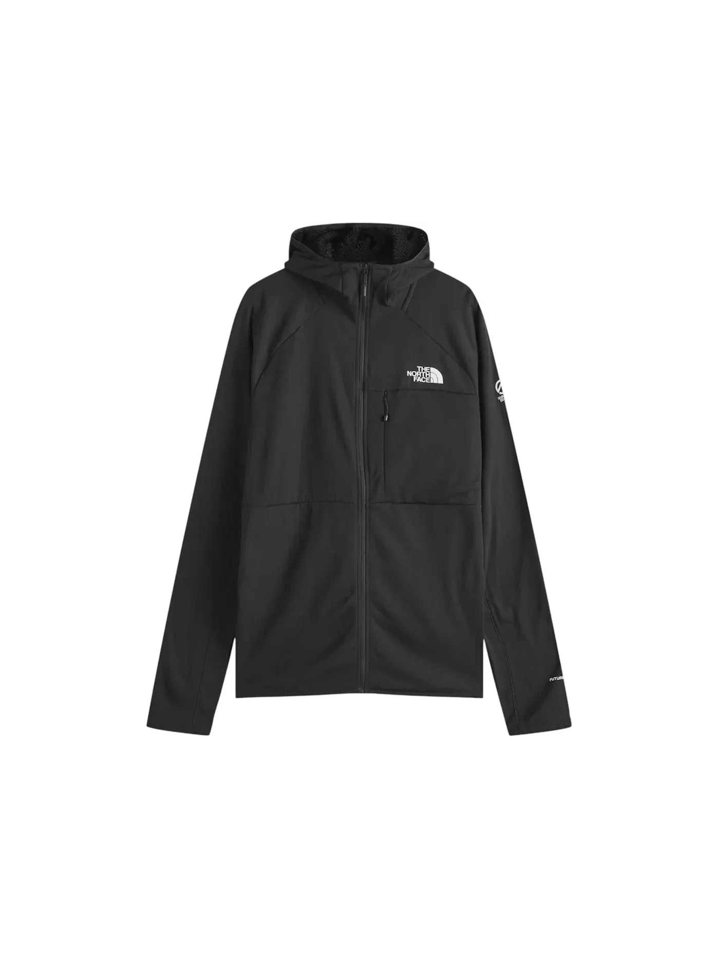 Мужская футуристическая флисовая куртка-худи с полной молнией Futurefleece The North Face — изображение 1 из 1, черный