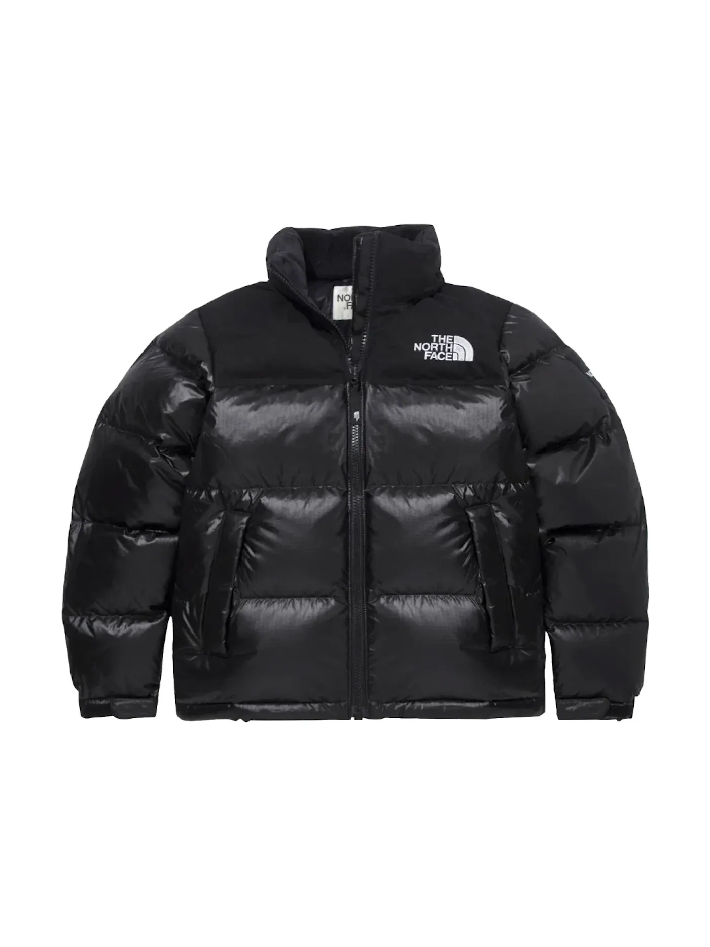 Мужская куртка-пуховик стеганая The North Face White Label Novelty Nuptse Down Jacket — изображение 1 из 2, черный