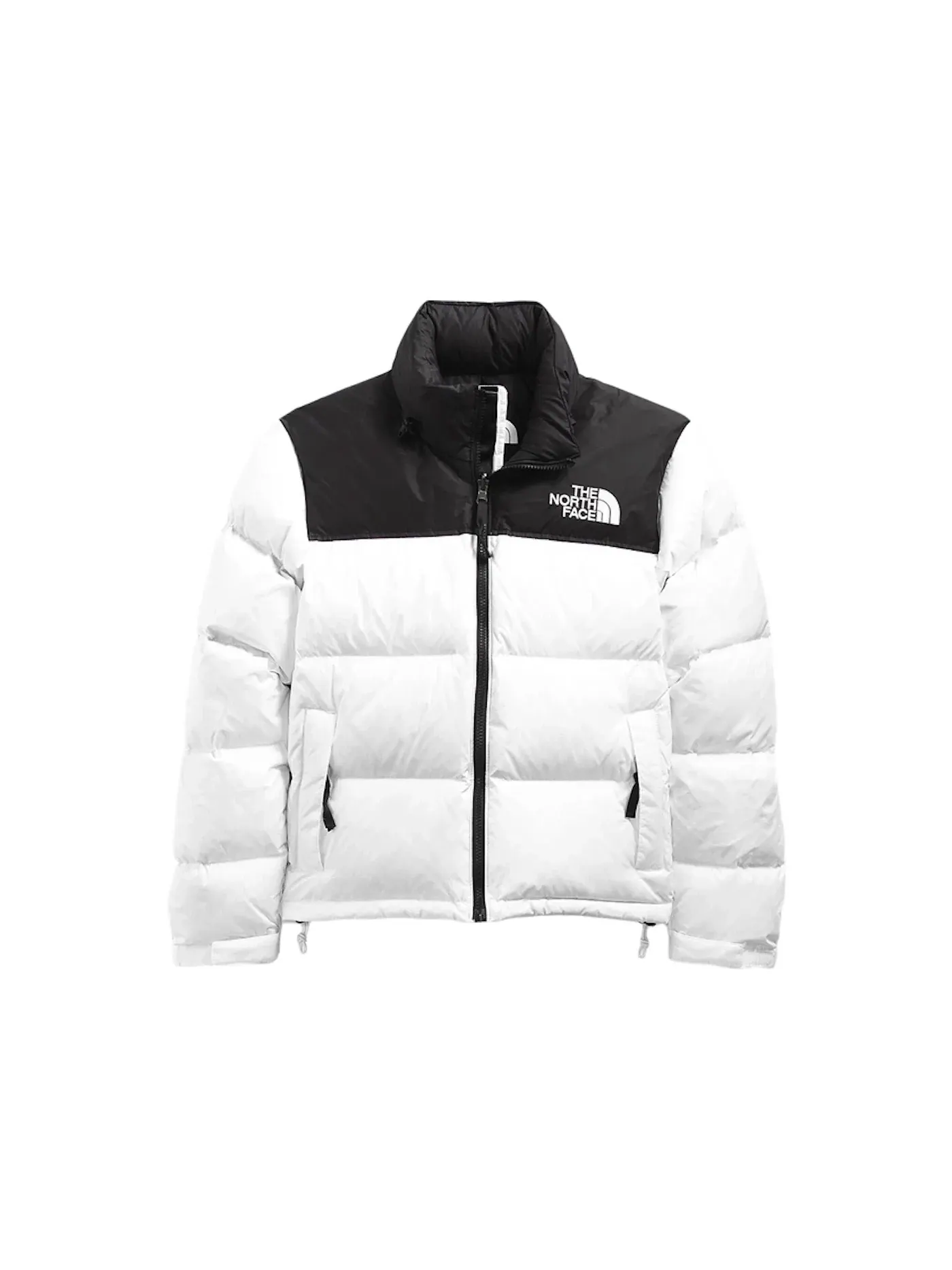 Женская куртка-пуховка с принтом 1996 Retro Nuptse The North Face — изображение 1 из 1, белый