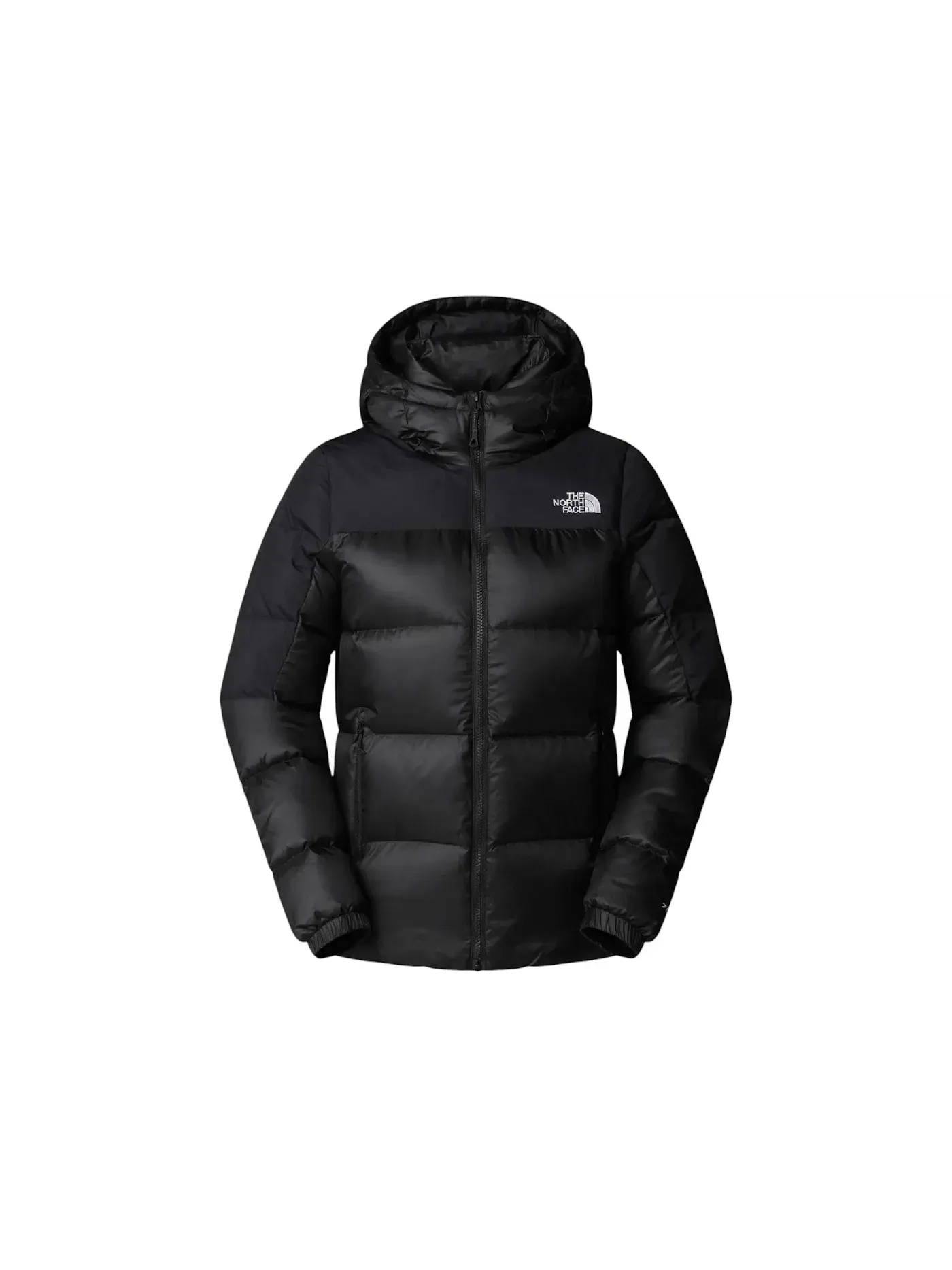 Женская куртка-пуховик с наполнителем Down The North Face — изображение 1 из 2, черный/черный