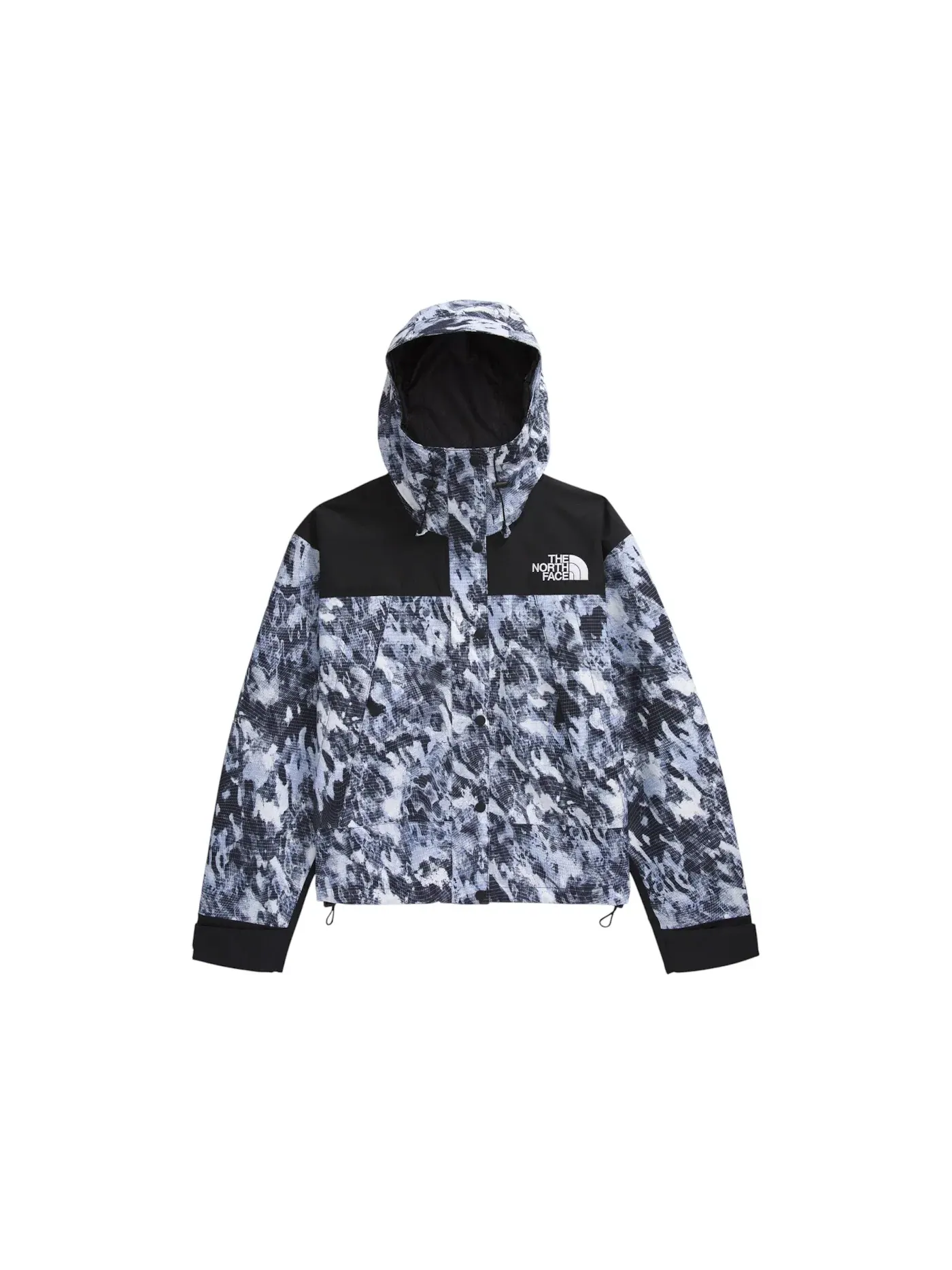 Женская куртка с принтом DryVent Mono Mountain Short Jacket The North Face — изображение 1 из 1, синий
