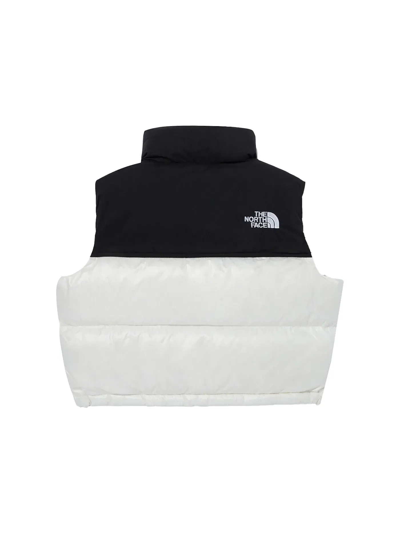 Женский пуховый жилет с принтом The North Face — изображение 2 из 2, белый