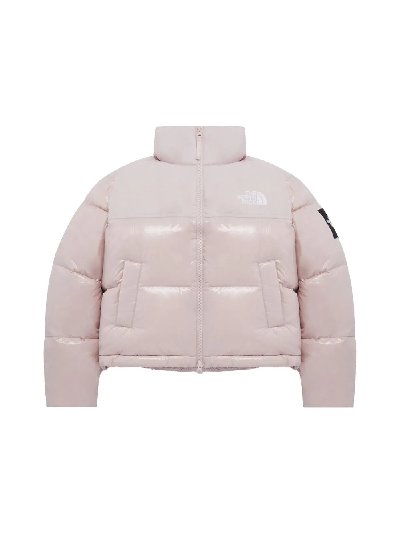 Женская куртка с принтом The North Face — изображение 1 из 2, розовый