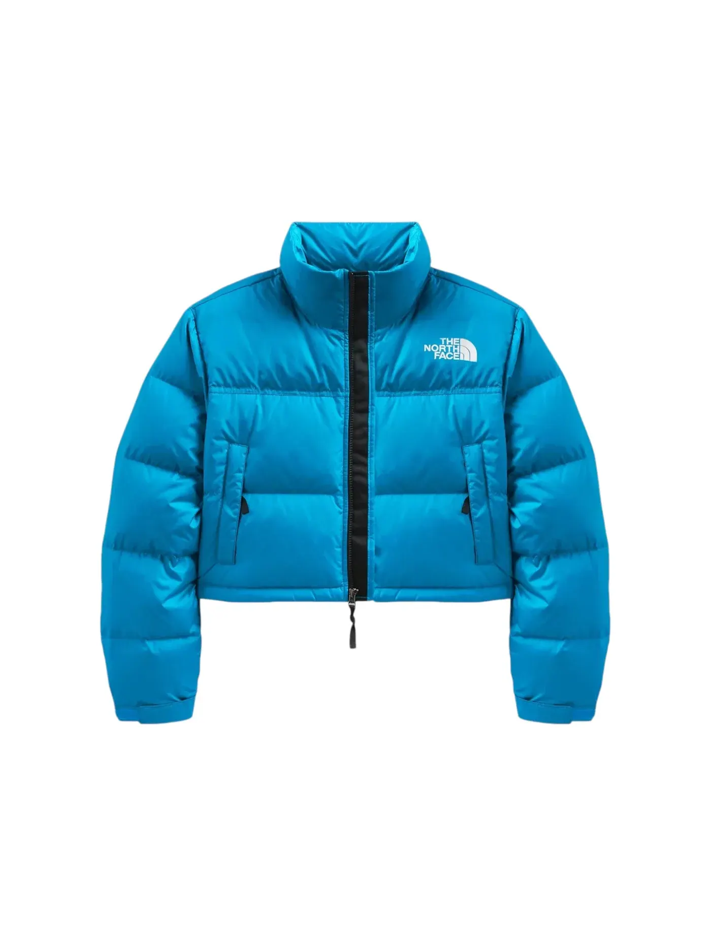 Женская куртка пуховая Nuptse Short Jacket The North Face — изображение 1 из 2, синий