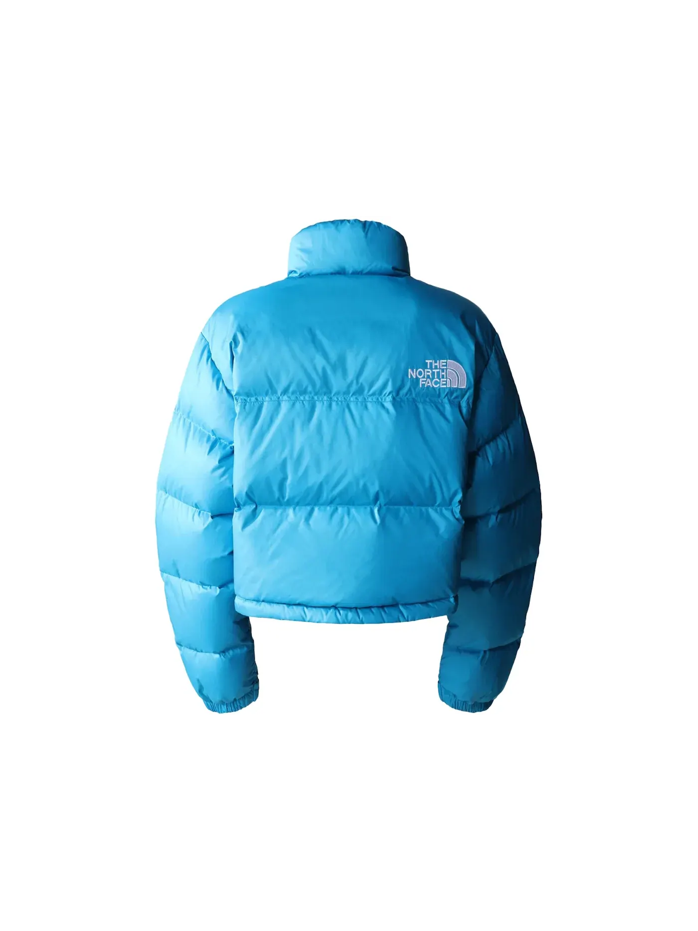 Женская куртка пуховая Nuptse Short Jacket The North Face — изображение 2 из 2, синий