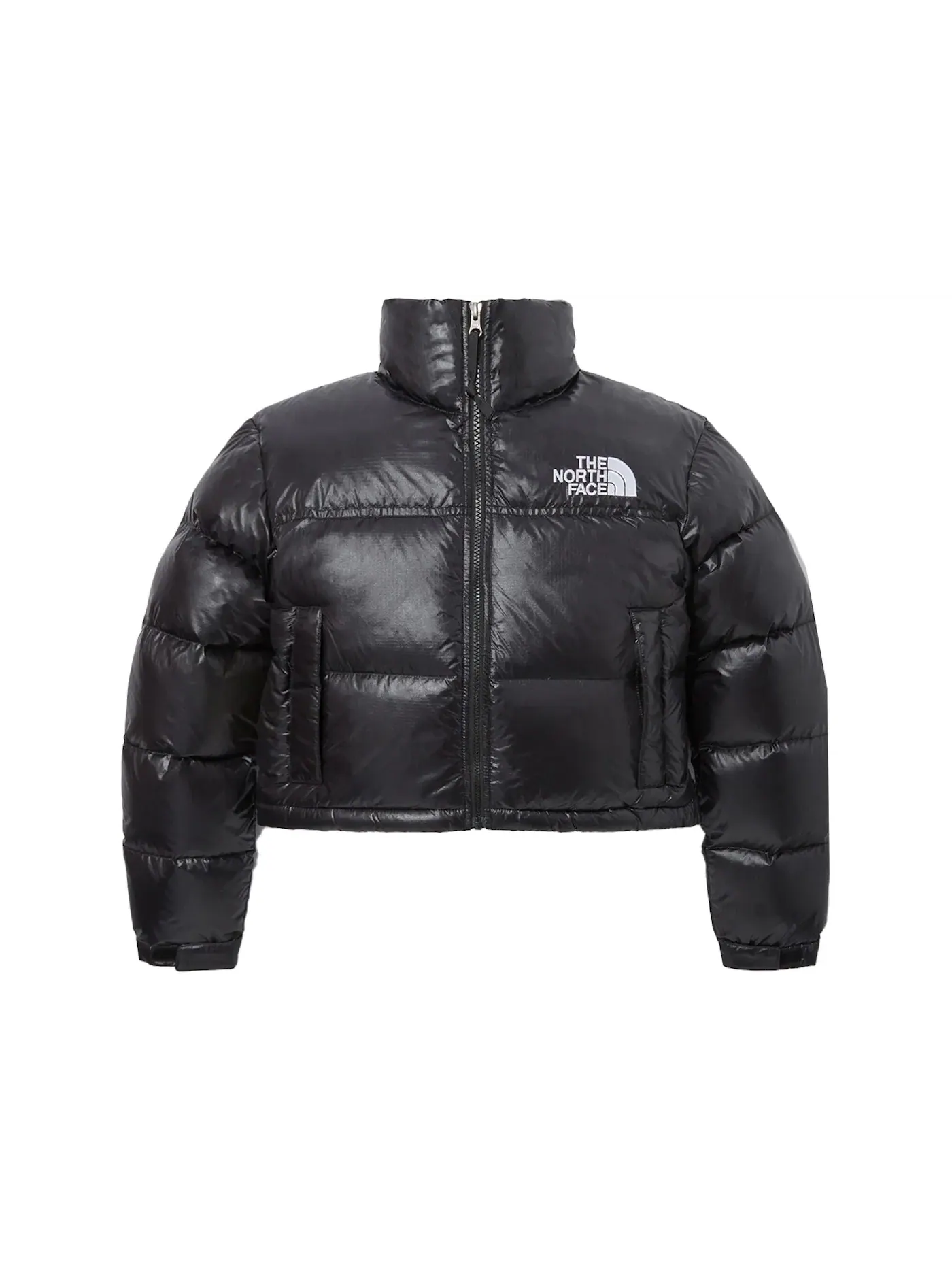 Женская короткая куртка Nuptse The North Face — изображение 1 из 2, черный
