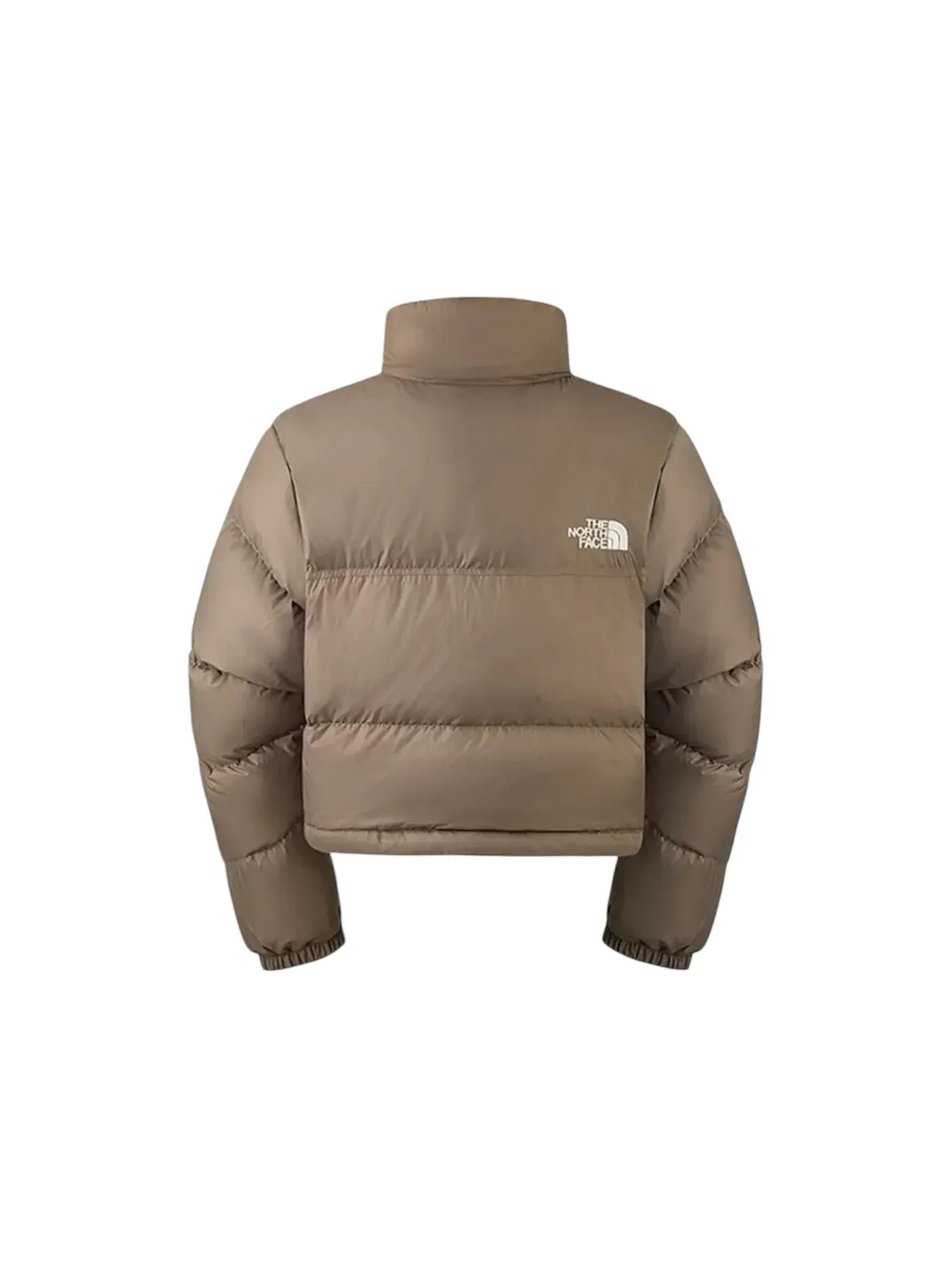 Женская короткая куртка Nuptse The North Face — изображение 2 из 2, коричневый