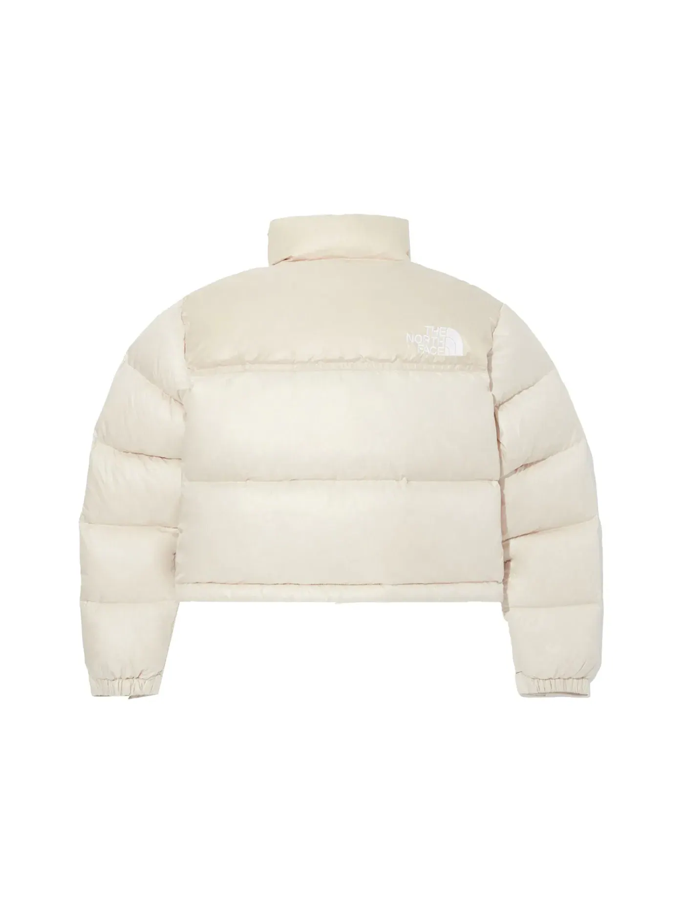 Женская куртка-пуховик The North Face Nuptse Short Jacket — изображение 2 из 2, песочный