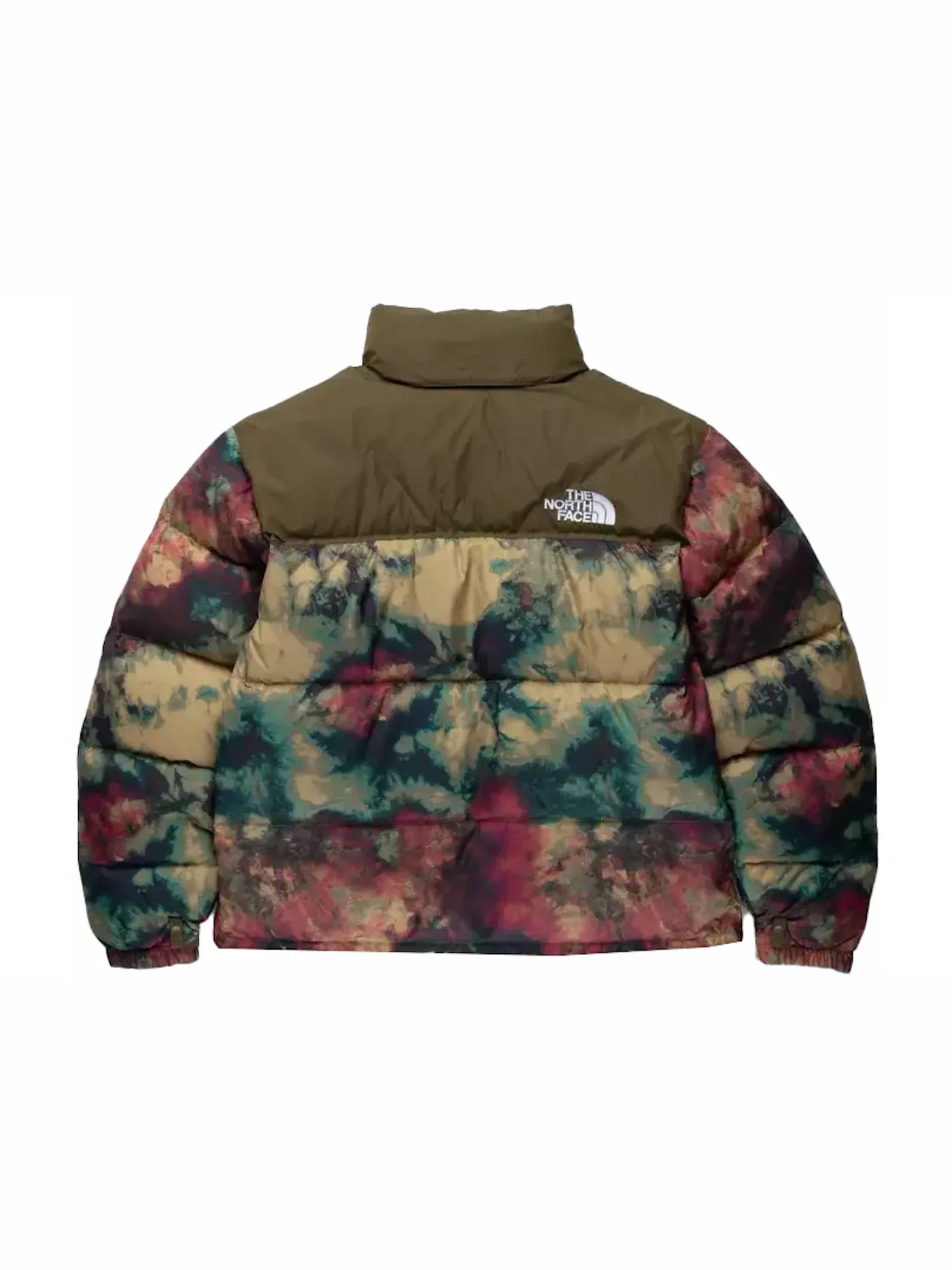 Женская куртка с принтом The North Face 1996 Retro Nuptse — изображение 2 из 2, бежевый