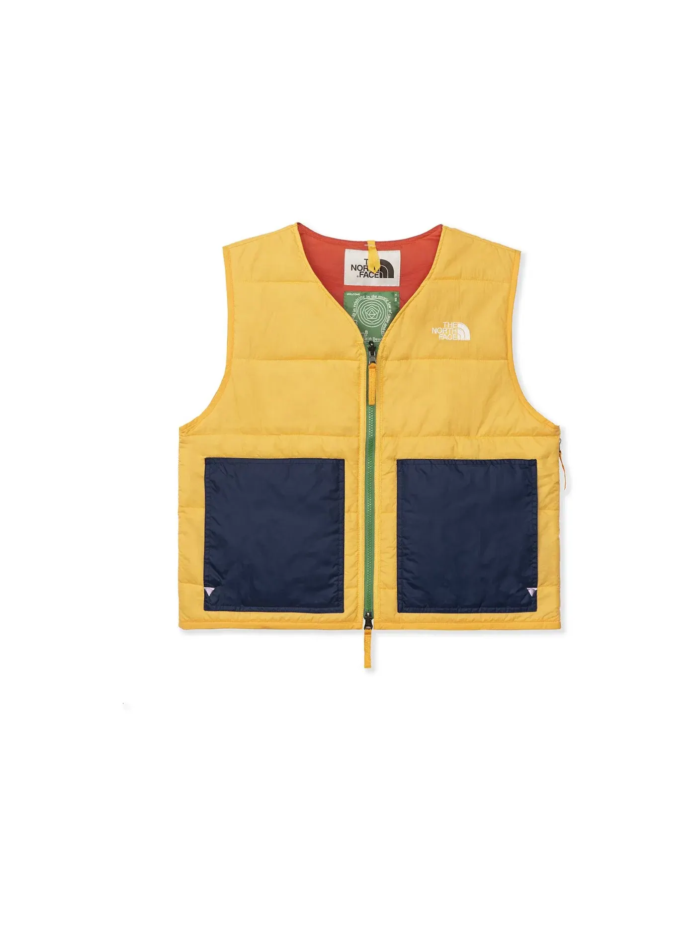 Мужской жилет The North Face x Brain Dead 68 Sierra Vest — изображение 1 из 2, желтый