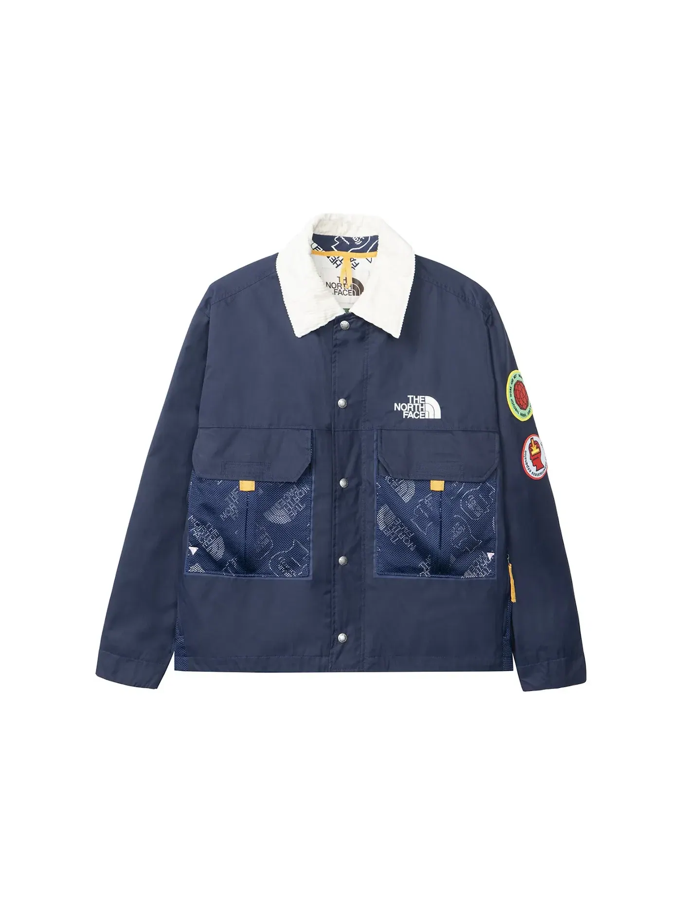 Мужское пальто-куртка Oversized Mountain Chore Coat The North Face — изображение 1 из 2, темно-синий