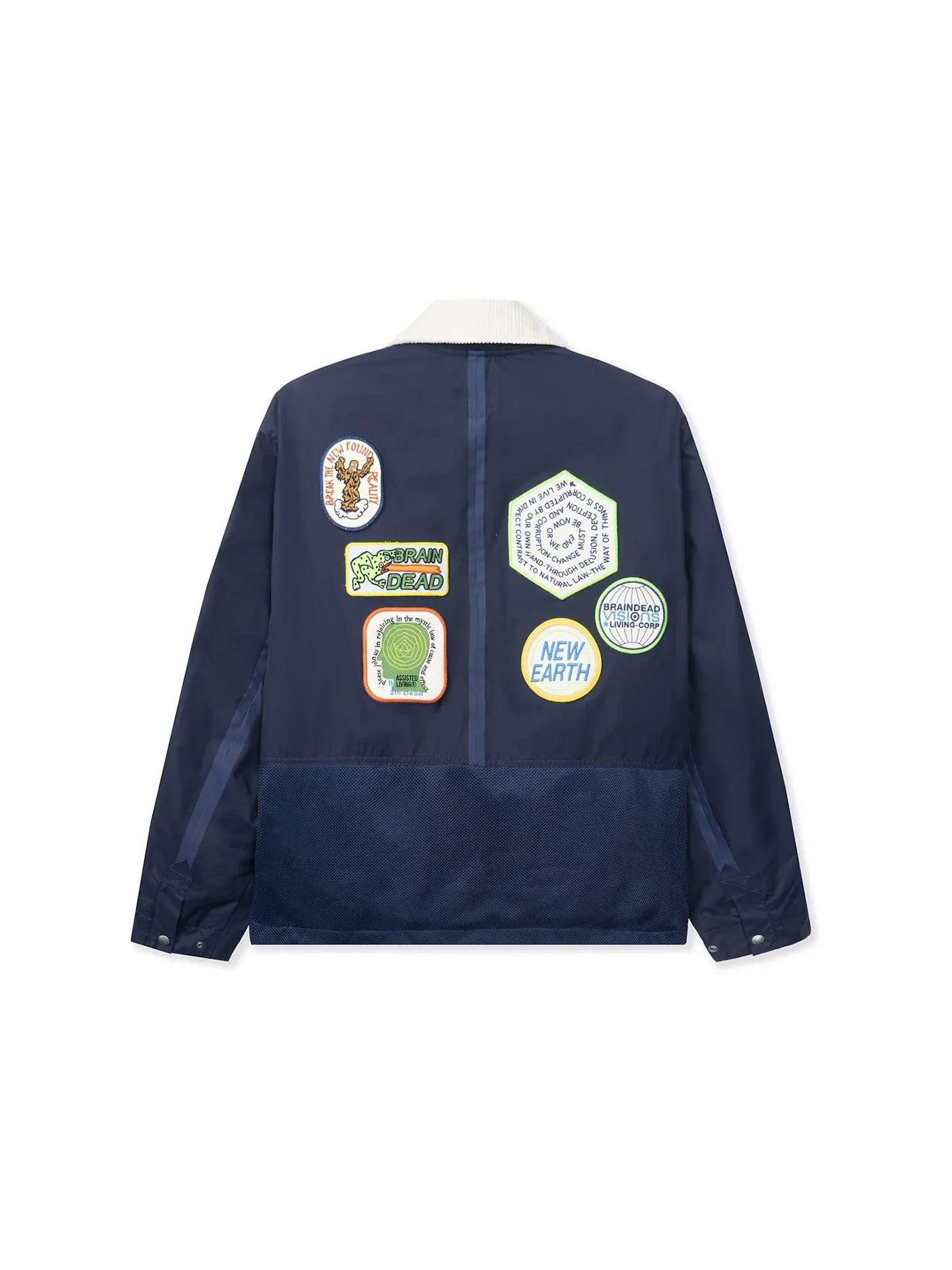 Мужское пальто-куртка Oversized Mountain Chore Coat The North Face — изображение 2 из 2, темно-синий