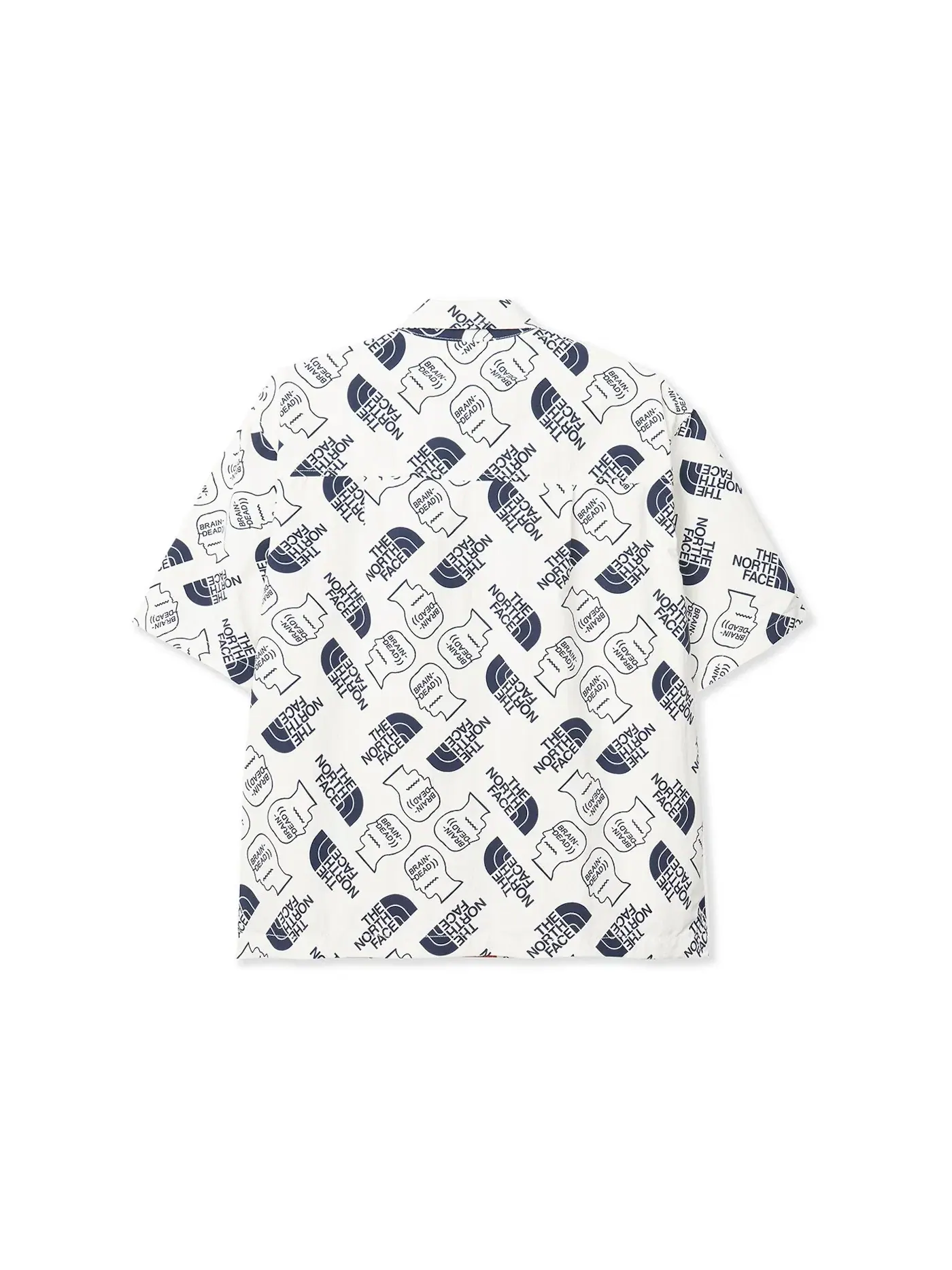 Мужская рубашка свободного кроя Brain Dead Boxy Mountain The North Face — изображение 2 из 2, винтажный белый
