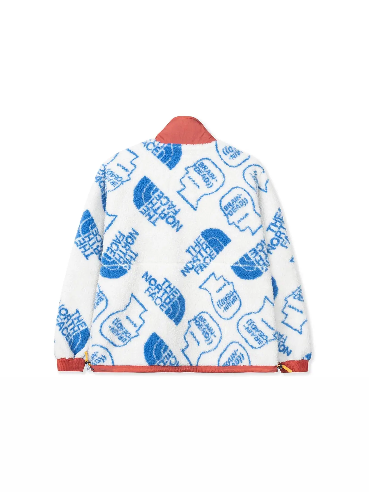 Мужская куртка-флис с полной застежкой-молнией The North Face — изображение 2 из 2, белый