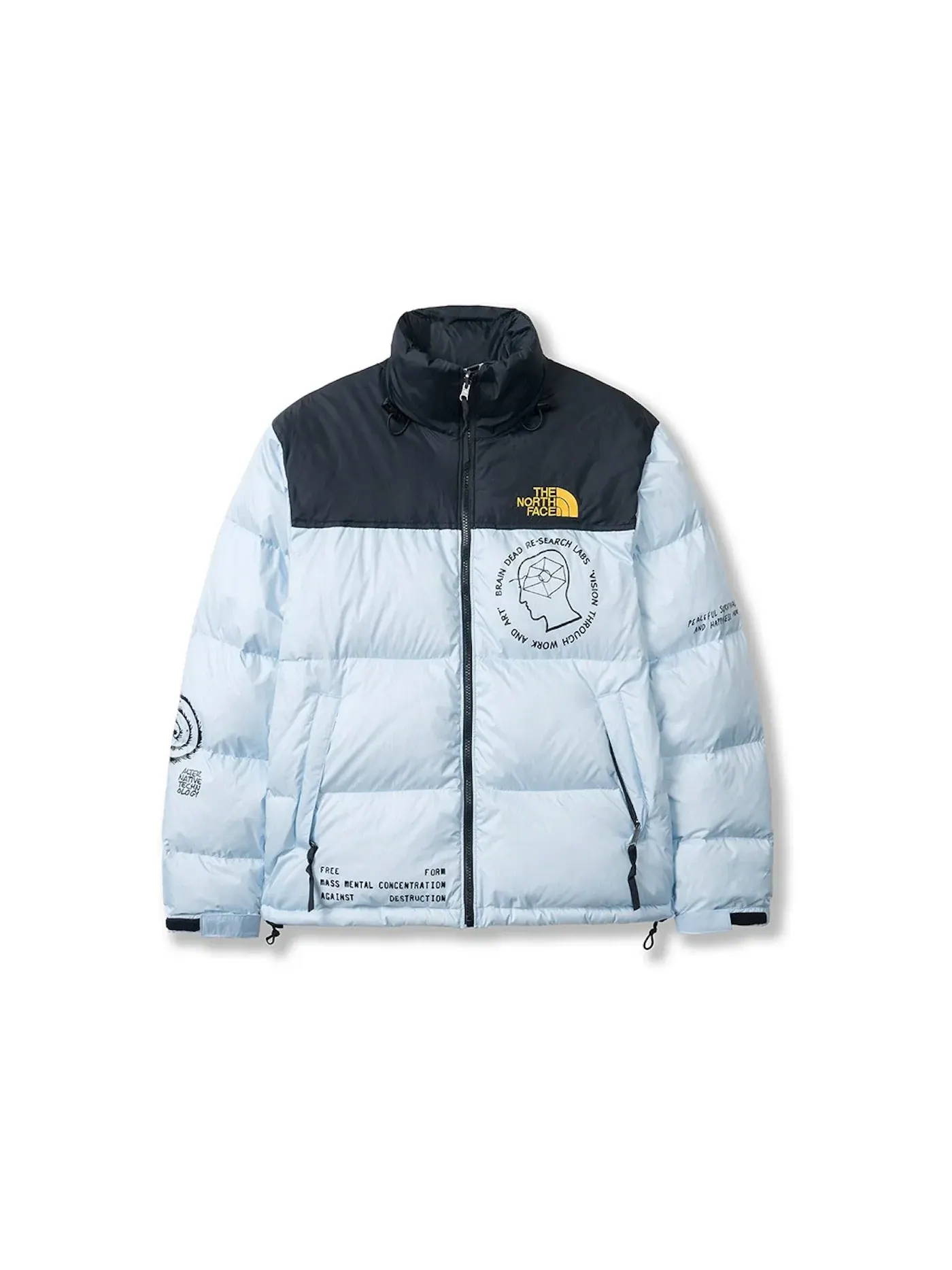 Мужская куртка Nuptse Jacket The North Face — изображение 1 из 1, синий