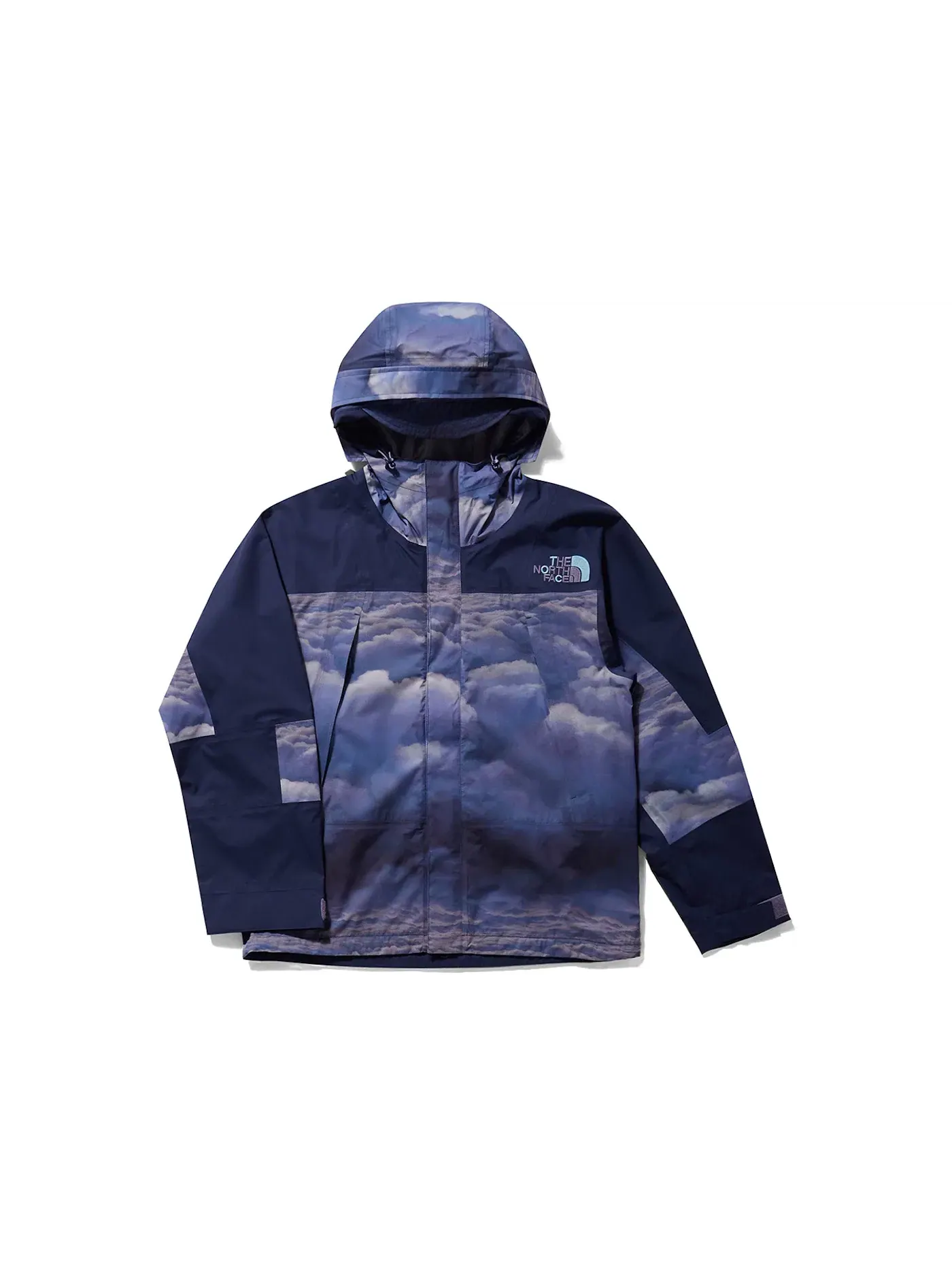 Мужская куртка The North Face x Clot 3L Shell Jacket — изображение 1 из 2, темно-синий