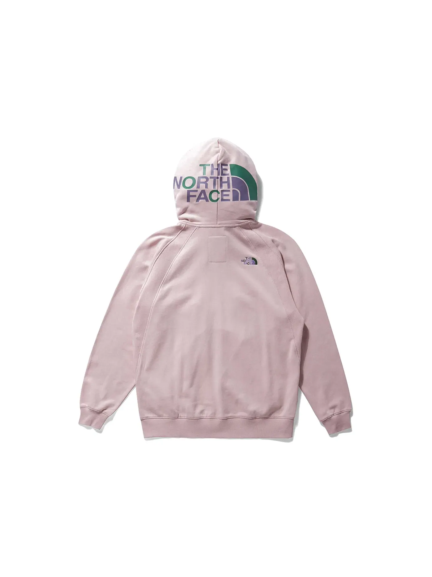 Мужская худи с полной застежкой-молнией The North Face x Clot — изображение 2 из 2, розовый