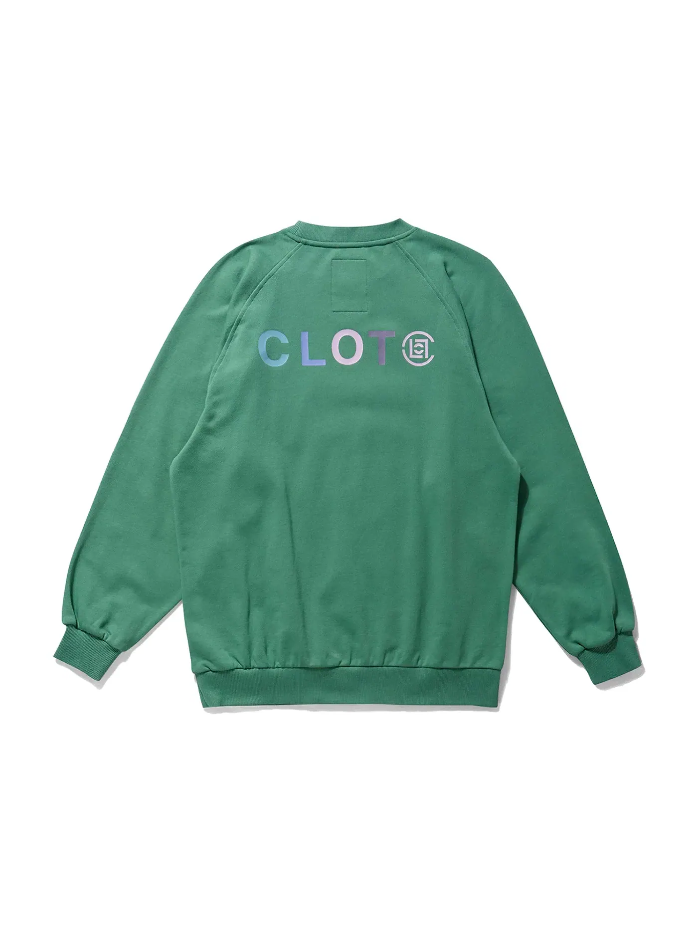 Мужской свитшот с принтом The North Face x Clot Graphic Crewneck — изображение 2 из 2, зеленый
