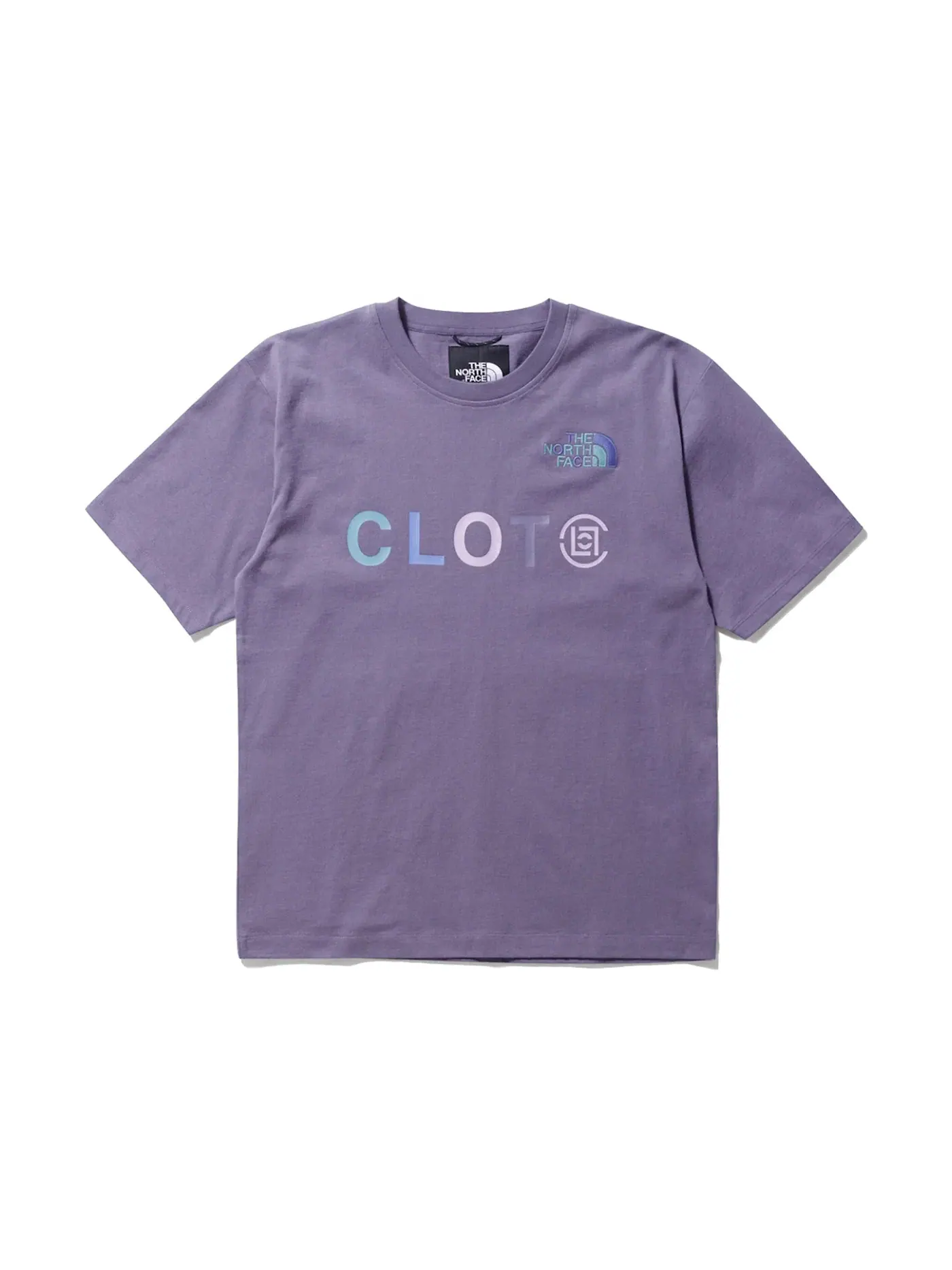 Мужская футболка с коротким рукавом The North Face x Clot Logo S/S T-Shirt — изображение 1 из 2, фиолетовый