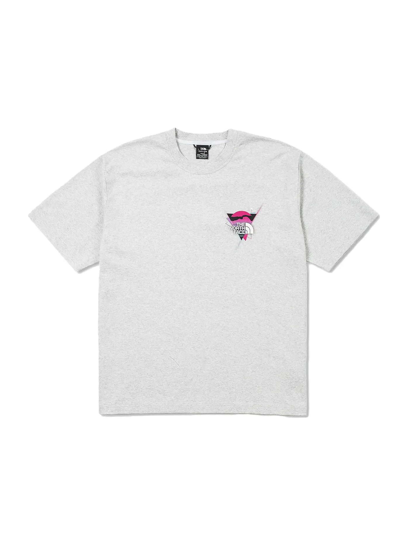 Мужская футболка с принтом The North Face x INVINCIBLE Printed Graphic Tee — изображение 2 из 2, серый