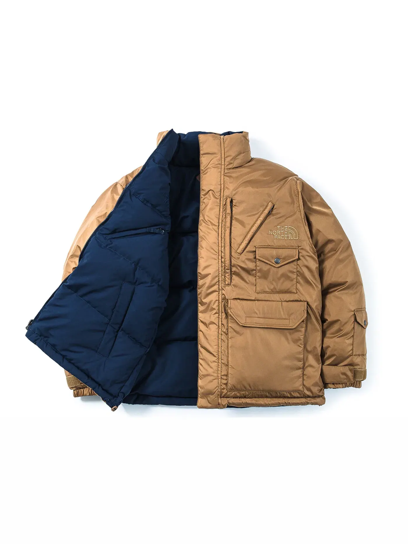 Мужская куртка-пуховик с водоотталкивающей пропиткой The North Face x Invincible Reversible Nuptse Jacket