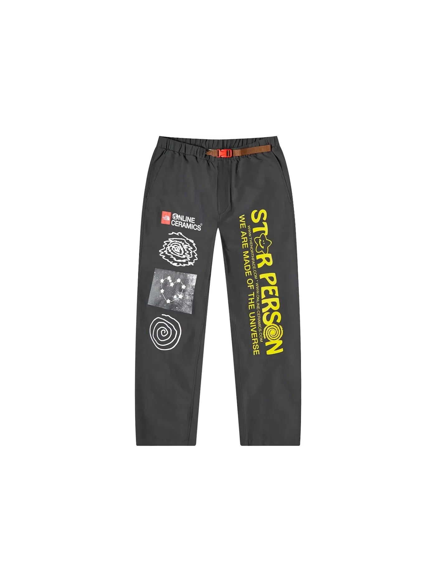 Мужские брюки с принтом The North Face x Online Ceramics Class V Easy — изображение 1 из 2, серый