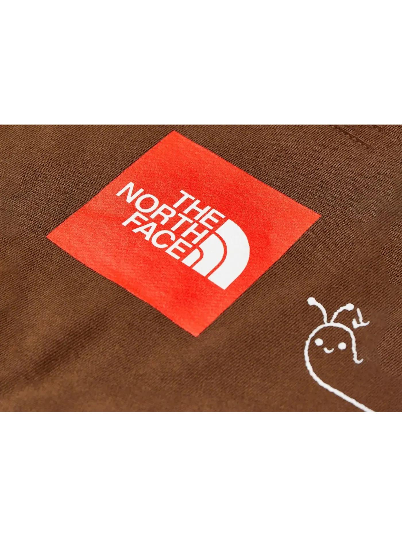 Мужской пуловер-худи с капюшоном The North Face — изображение 3 из 3, коричневый